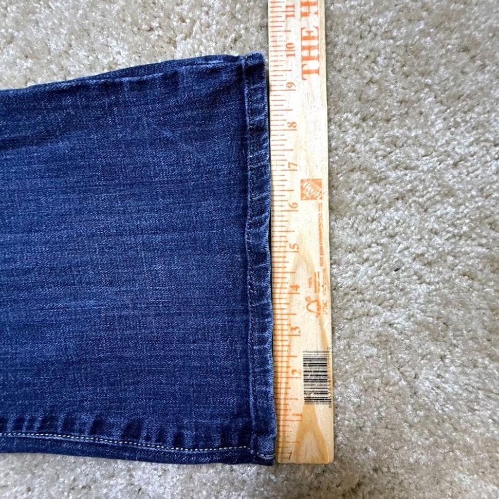 American Eagle Outfitters American Eagle Outfitters Jeans Womens 14 Short Bootcut 5-Pocket Denim Blue Stretch Regular Jacket? Size 36" / US 14 / IT 50 - 8 Thumbnail