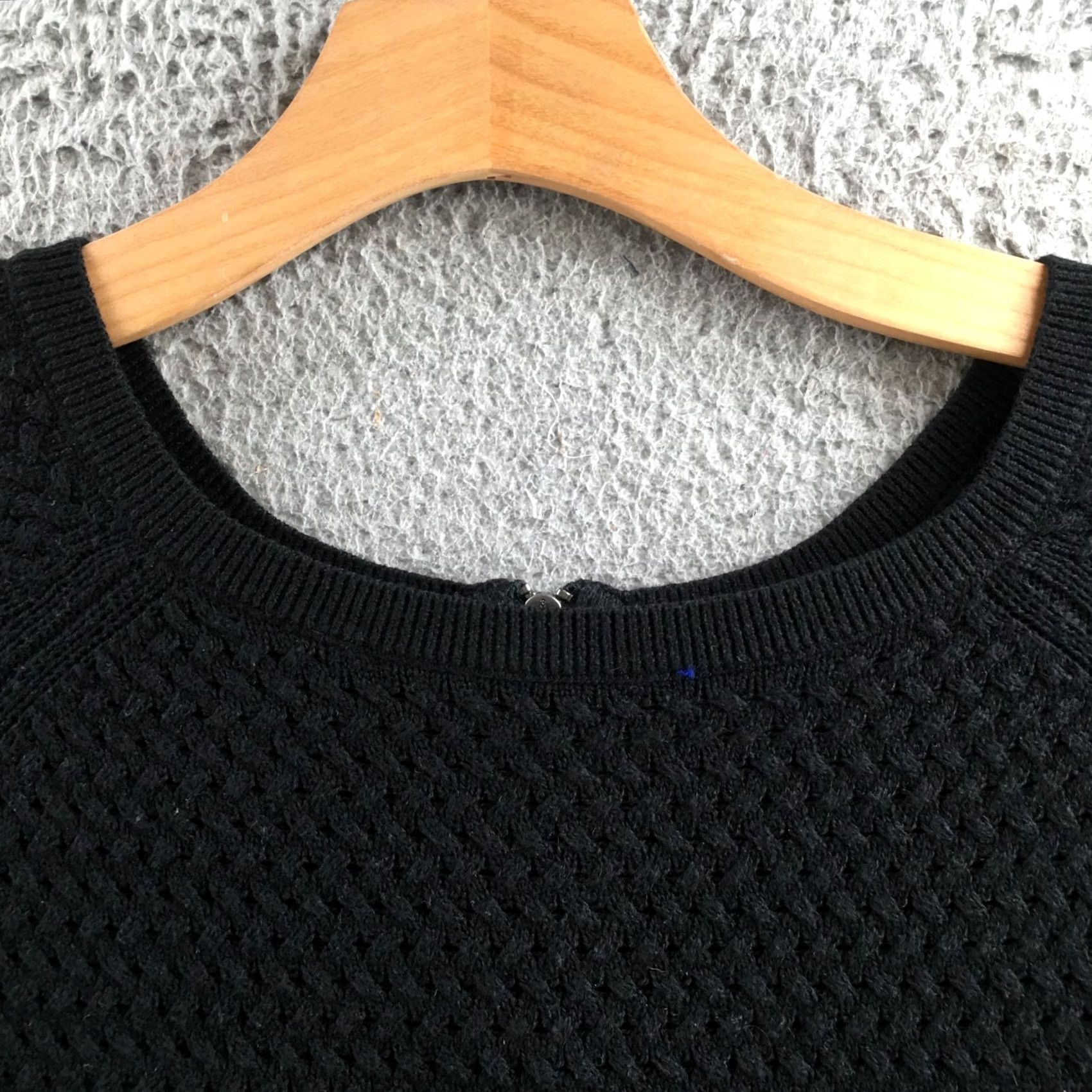 American Eagle Outfitters VINTAGE American Eagle Outfitters Sweater Womens L Black Cotton Blend Knit Pullover Size L / US 10 / IT 46 - 4 Thumbnail