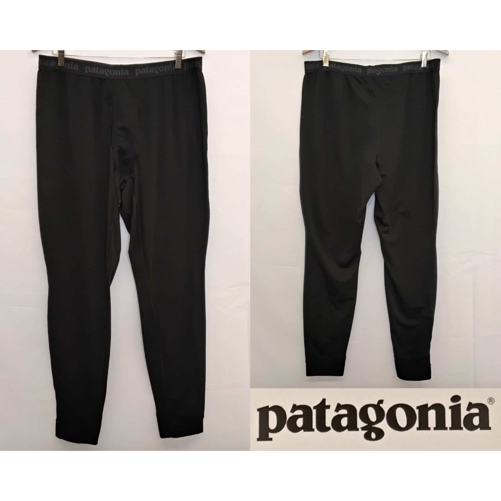 Patagonia Patagonia Capilene Base Layer Men's XL Bottoms Black NWT Size US 35 - 1 Thumbnail