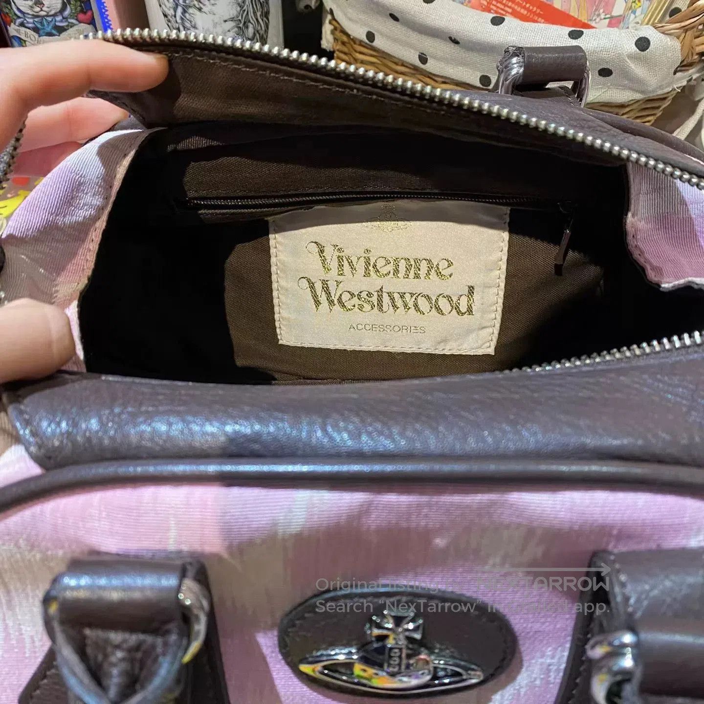 Vivienne Westwood vivienne westwood pink leopard print handbag. Size ONE SIZE - 4 Thumbnail