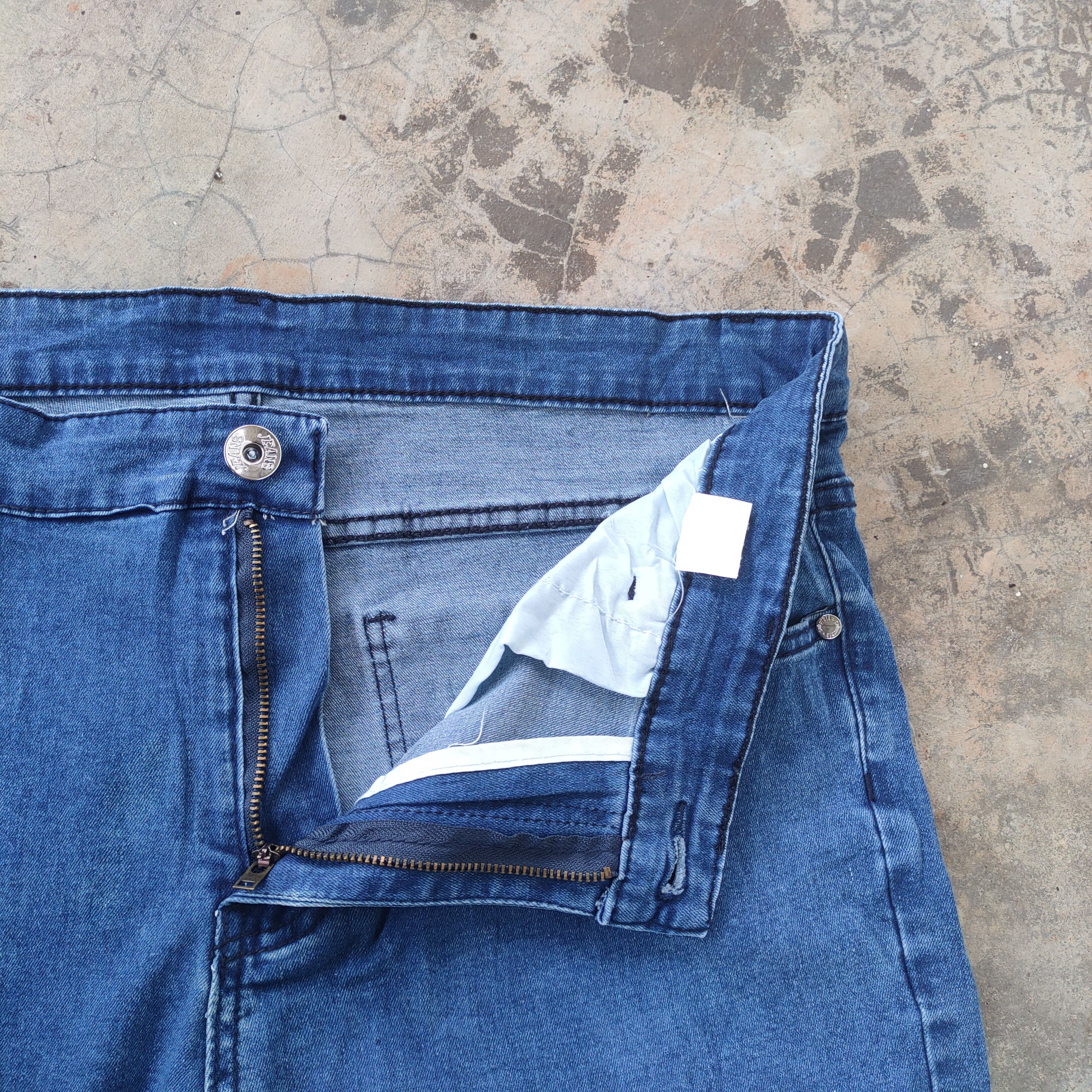Japanese Brand VINTAGE JAPANES JEANS SKINNY BIKER FADED RIPPED JEANS PANTS Size US 35 - 9 Thumbnail