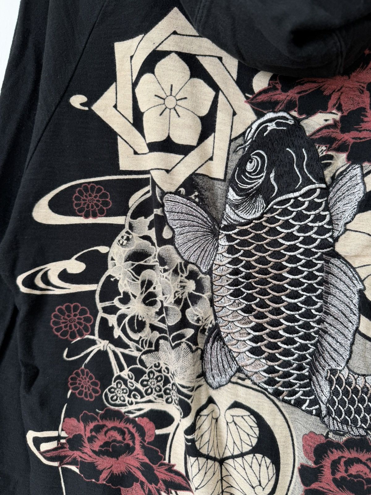 Karakuri Tamashii Vintage Karakuri Tamashi Sukajan Hoodie Size US XL / EU 56 / 4 - 2 Thumbnail