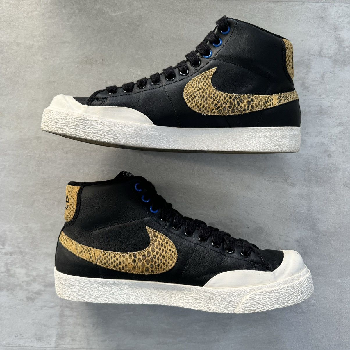 Nike × Stussy Stussy x Nike All-Court Mid Black Sz. 10.5 Size US 10.5 / EU 43-44 - 3 Thumbnail
