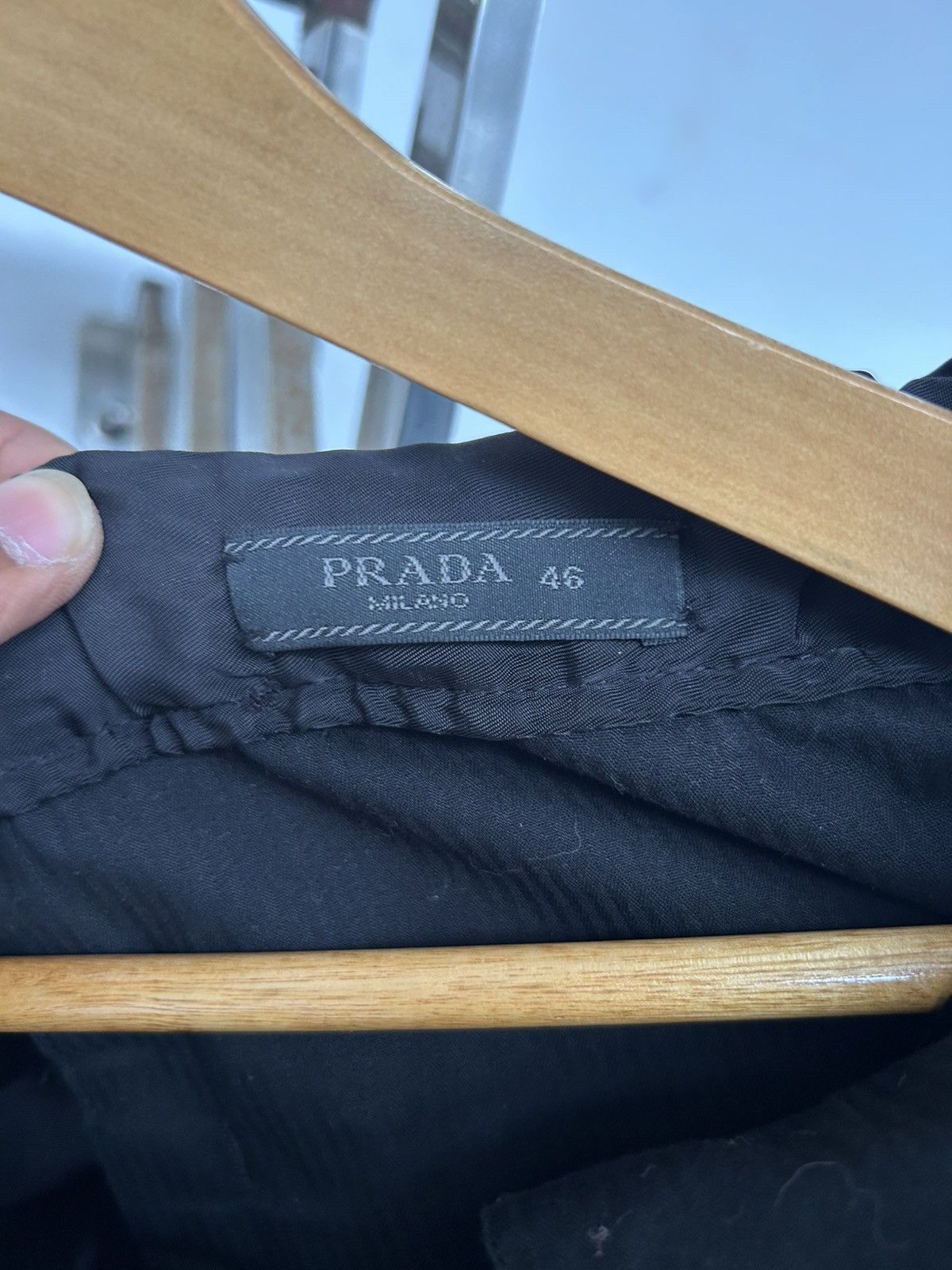Prada Prada Garbadine Nylon Trousers Size US 34 / EU 50 - 10 Thumbnail