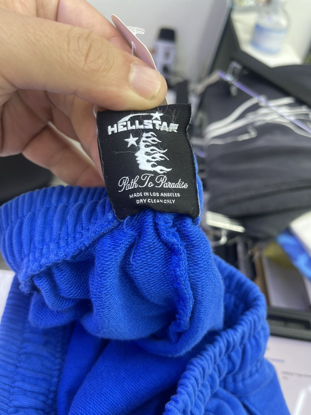 HELLSTAR Hellstar yoga Sweatpants blue Size US 38 / EU 54 - 4 Thumbnail