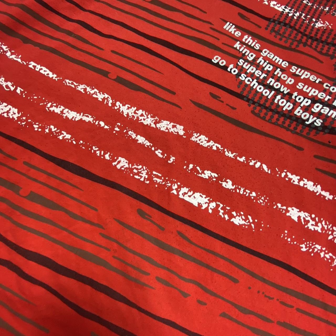 Japanese Brand 00s Graphic Longsleeve Tee Red XXL Size US XXL / EU 58 / 5 - 7 Thumbnail