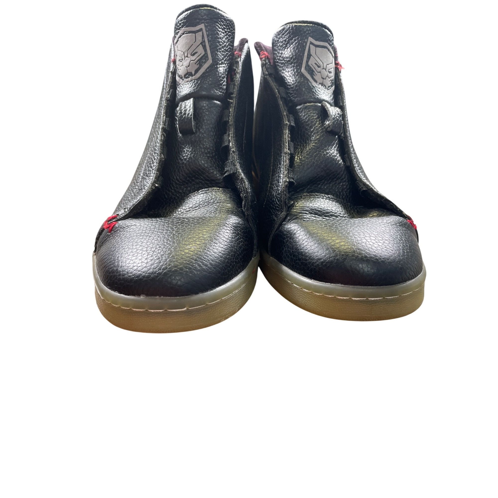 Marvel Comics Marvel Black Panther Mens Black Leather High-Top Sneakers Sz Size US 11 / EU 44 - 5 Thumbnail