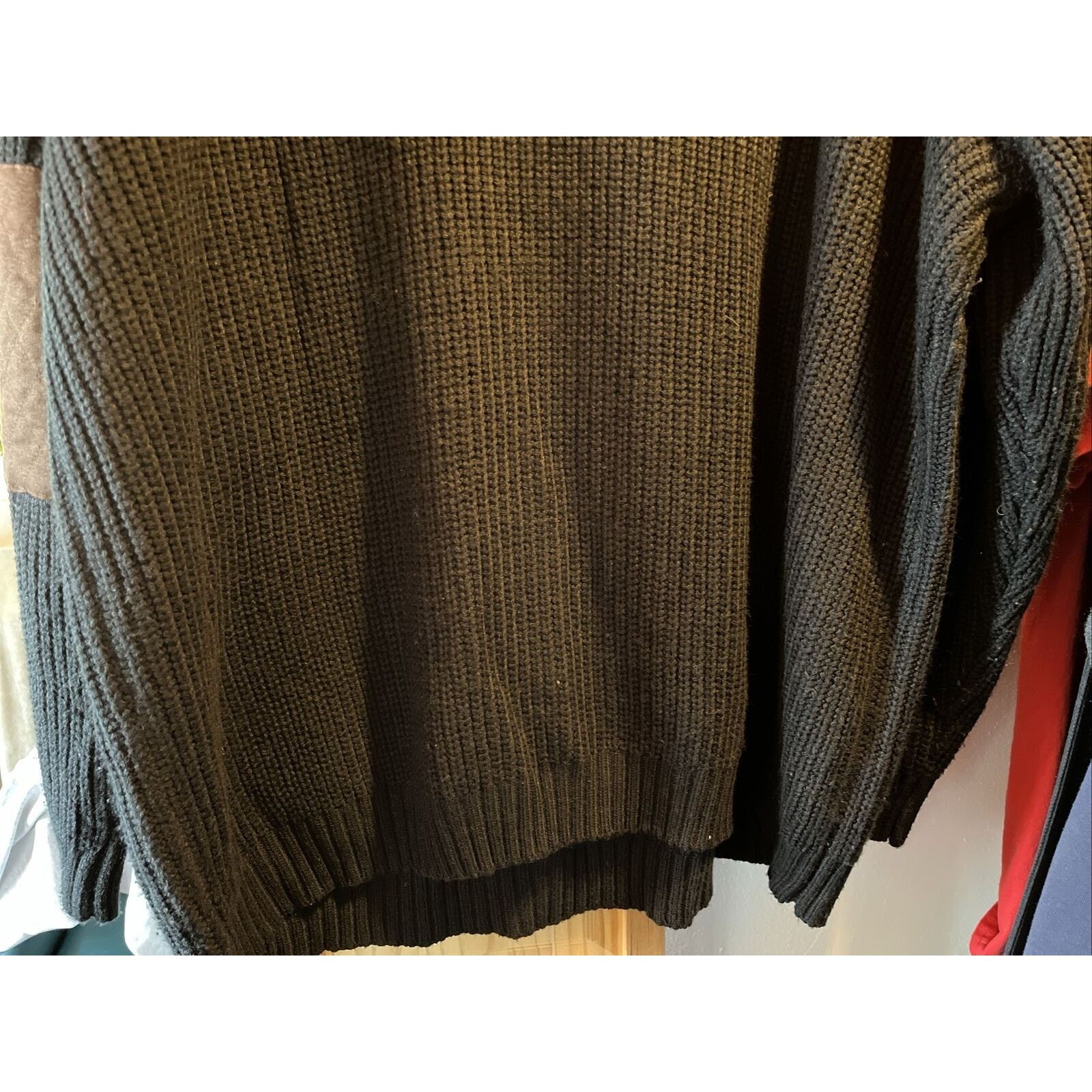 Boulder Creek Boulder Creek Sweater Men's 3XL Black Acrylic Polyester LS Size US XXL / EU 58 / 5 - 13 Thumbnail
