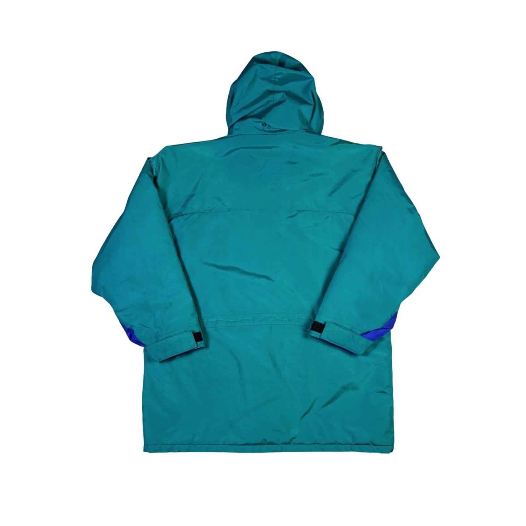 Vintage VINTAGE L.L. Bean Mountain Parka Jacket Teal Purple Fleece Lined Made in USA XL Parka Mens Coat Size US XL / EU 56 / 4 - 2 Thumbnail
