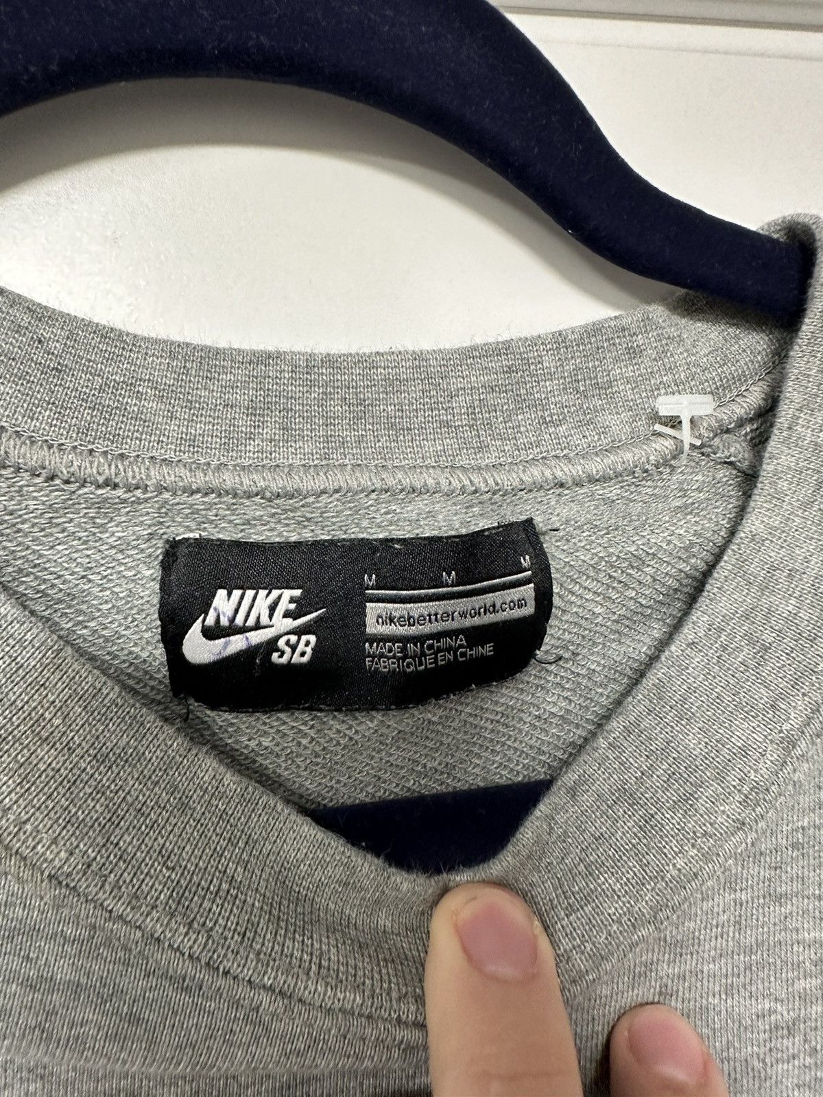 Nike Nike SB Skateboarding Crewneck Cotton Sweatshirt Jumper M Size US M / EU 48-50 / 2 - 6 Thumbnail