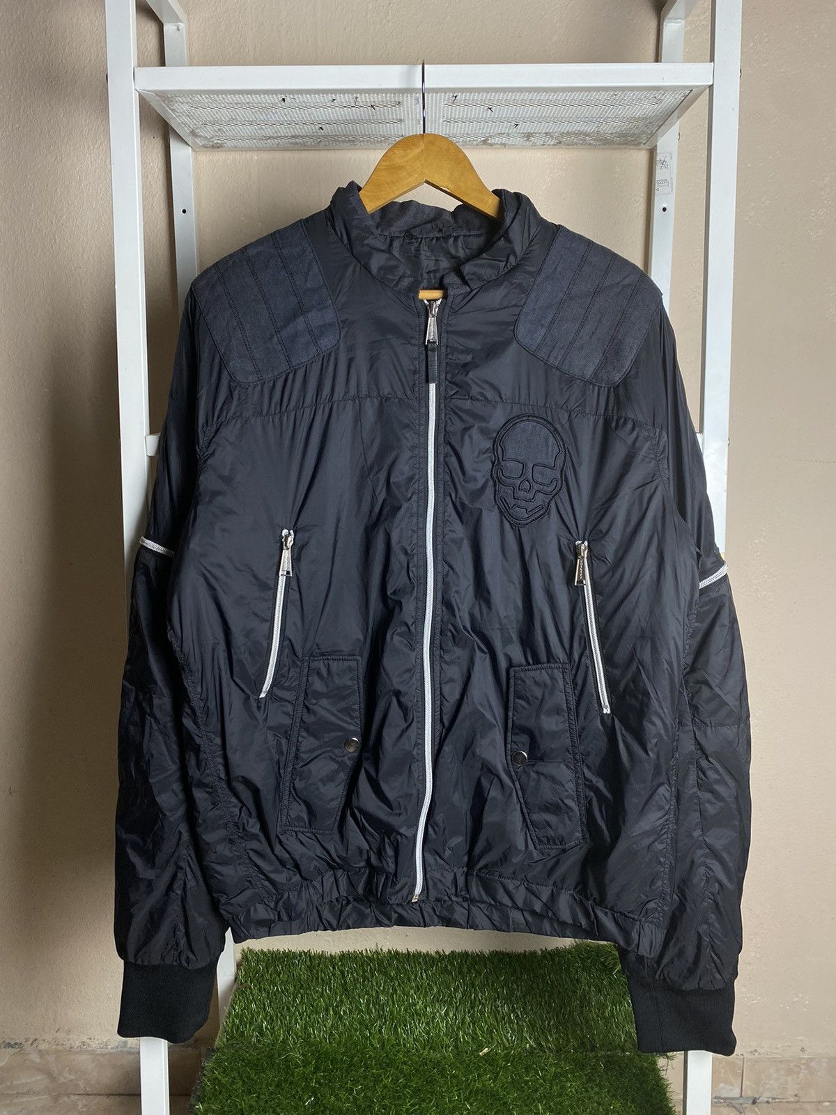 Designer × Philipp Plein Philipp Plein Homme Bomber Light Jacket ❗️ Size US M / EU 48-50 / 2 - 1 Thumbnail