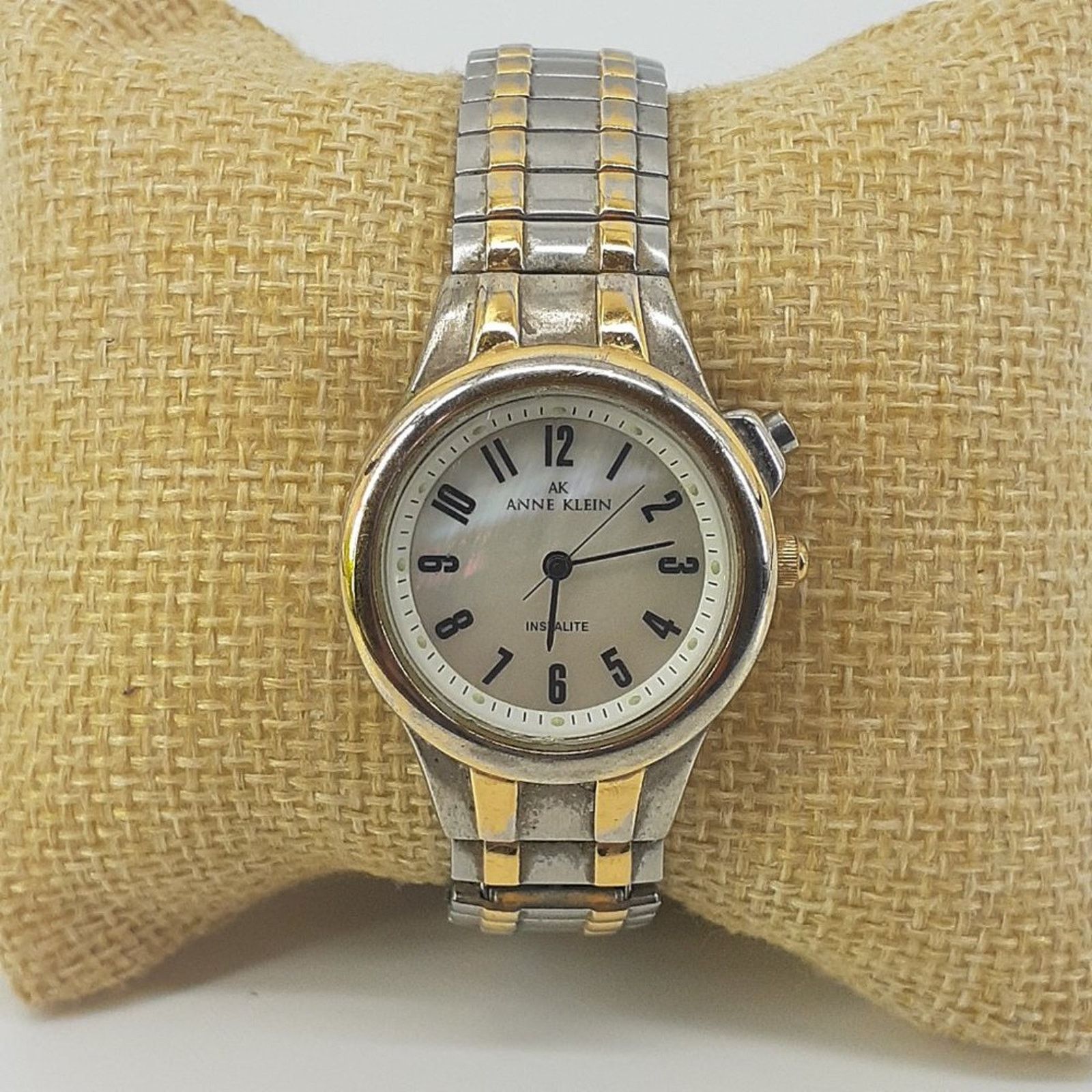 Anne Klein Anne Klein Womens Wristwatch Mother of Pearl Bezel Two Tone Size ONE SIZE - 5 Thumbnail