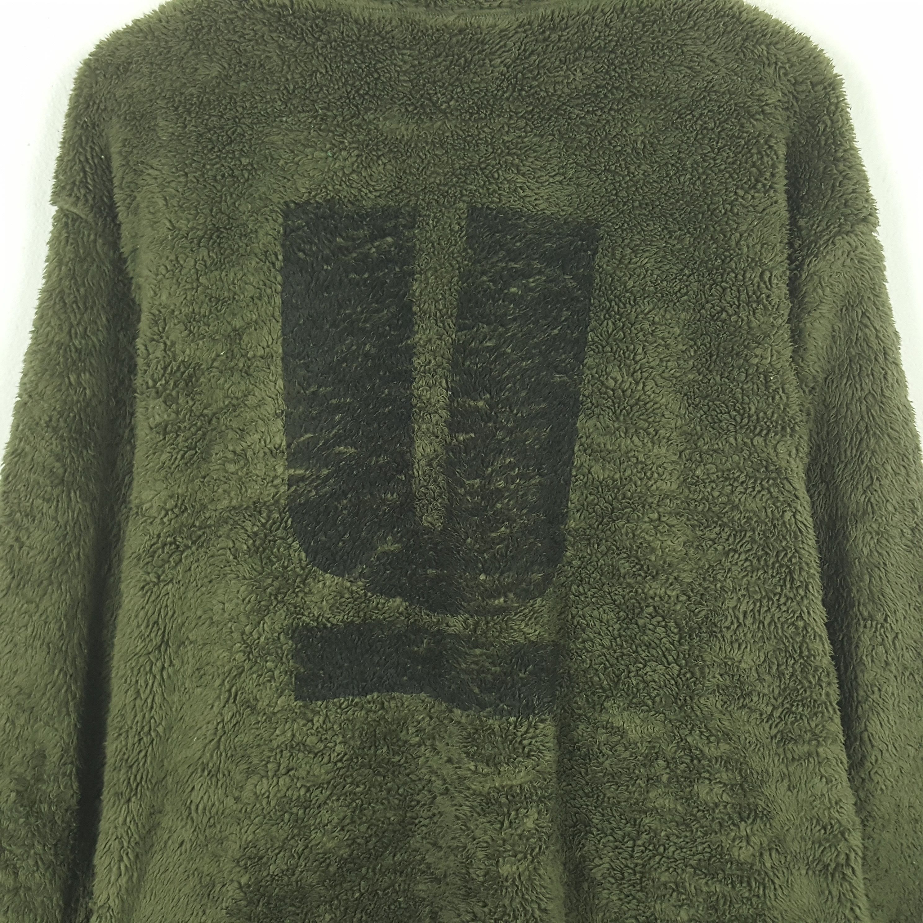 GU × Japanese Brand × Vintage Vintage Undercover x GU Custom Art U Fleece Jacket Size US M / EU 48-50 / 2 - 2 Thumbnail