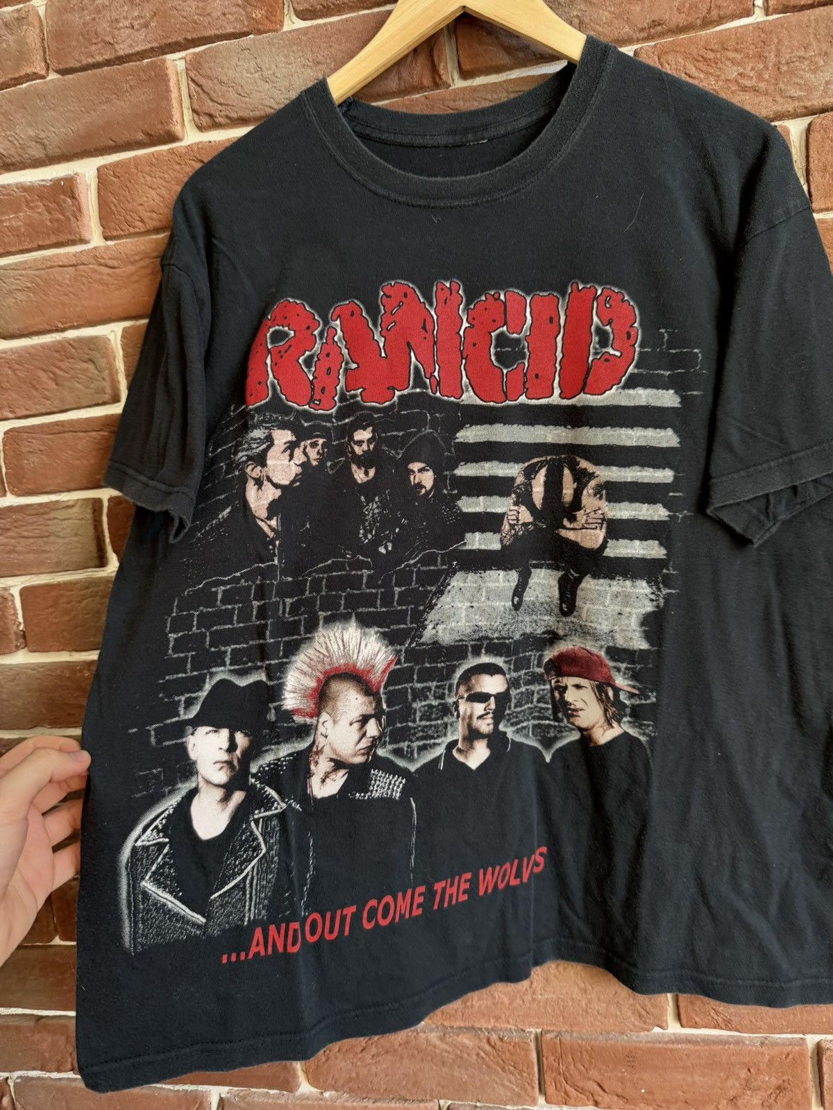 Band Tees Vintage 00s Rancid And Out Come Punk Band T Shirt L Y2K Size US L / EU 52-54 / 3 - 3 Thumbnail