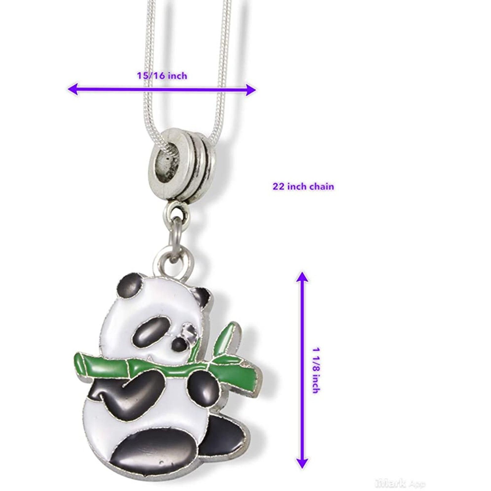 & Other Stories Panda Necklace - Panda Gifts Animal Necklace Pendant Size ONE SIZE - 2 Thumbnail