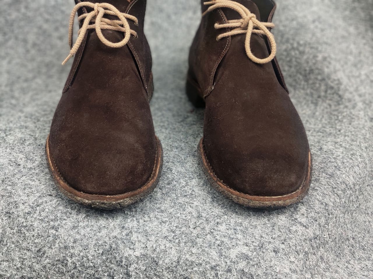 Church's Church's Sahara Suede Dark Brown Leather lace Chukka Boots Size US 9.5 / EU 42-43 - 4 Thumbnail