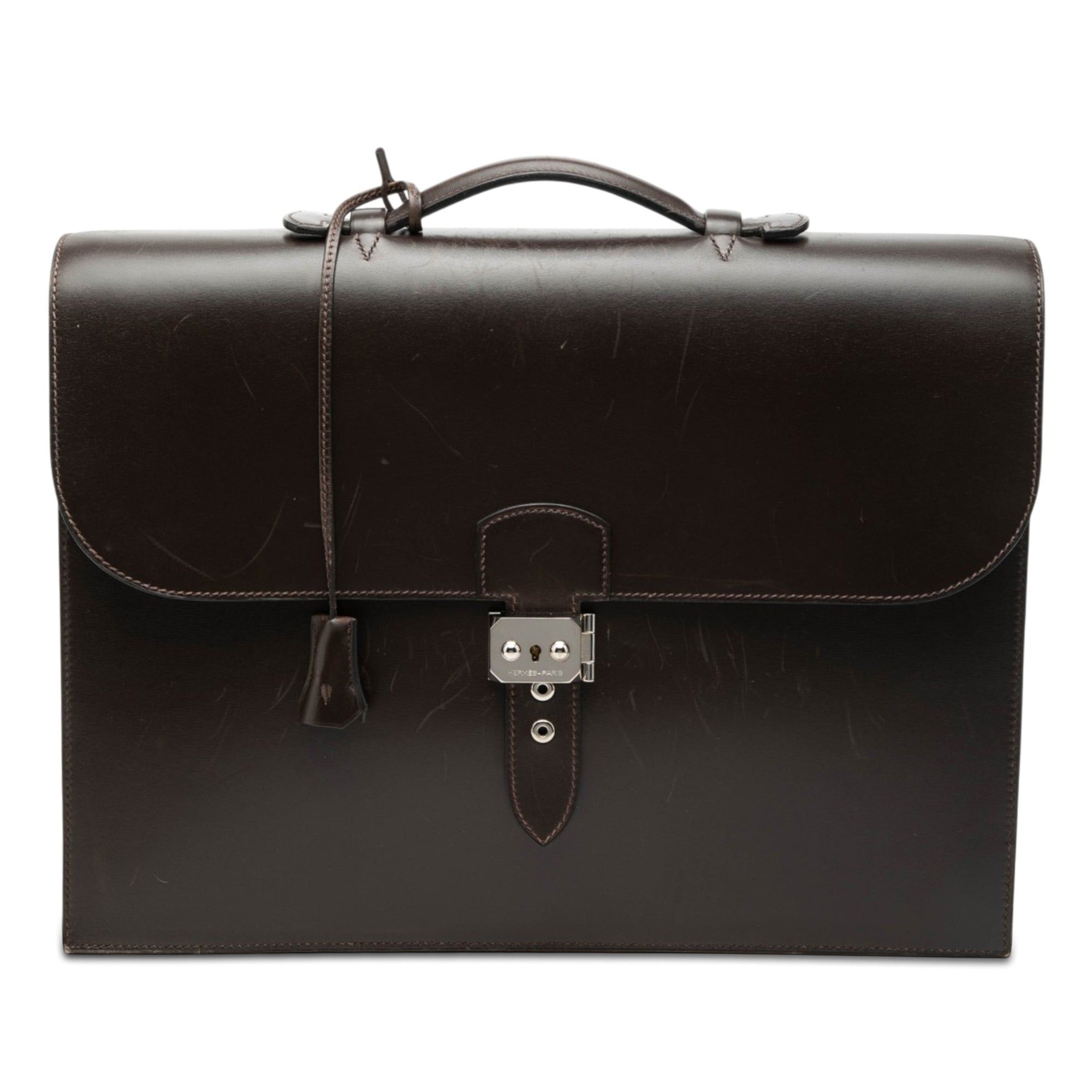 Hermes Box Calf Sac A Depeches 38 Size ONE SIZE - 1 Thumbnail