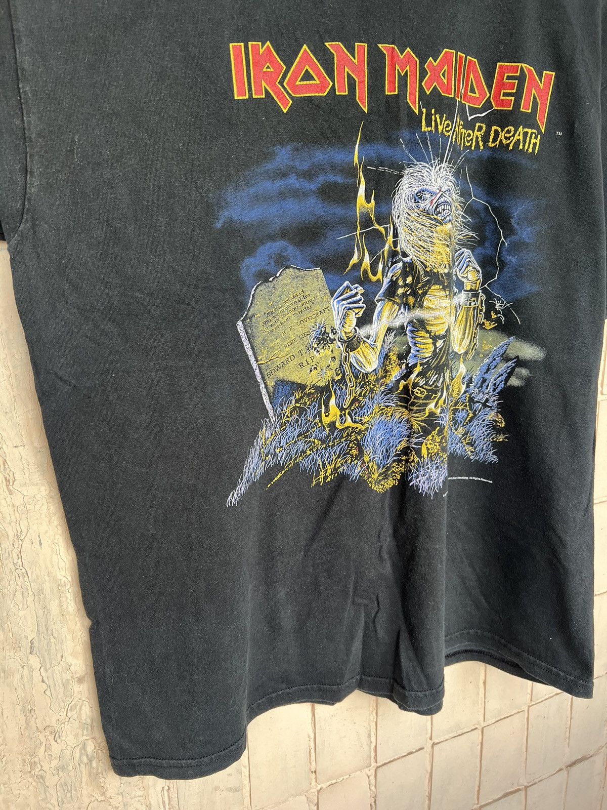 Other Vintage 2007 Iron Maiden Live After Death Tee Y2K Size US XL / EU 56 / 4 - 7 Thumbnail