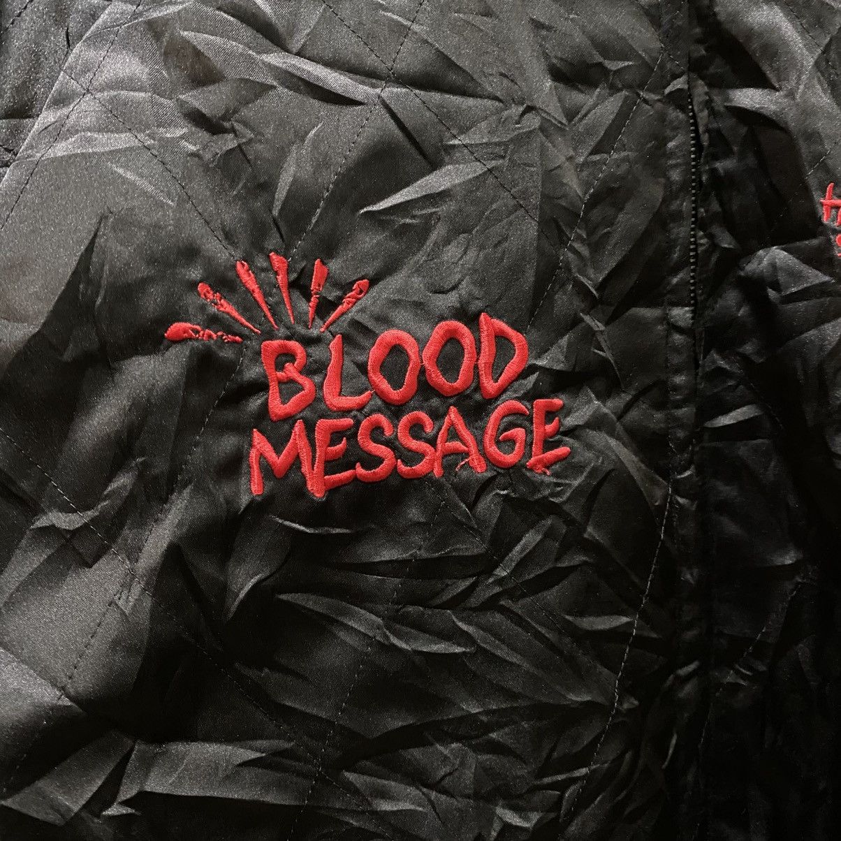 Tedman ARCHIVE Vintage Y2K Tedman Blood Message Reversible Jackets Size US L / EU 52-54 / 3 - 14 Thumbnail