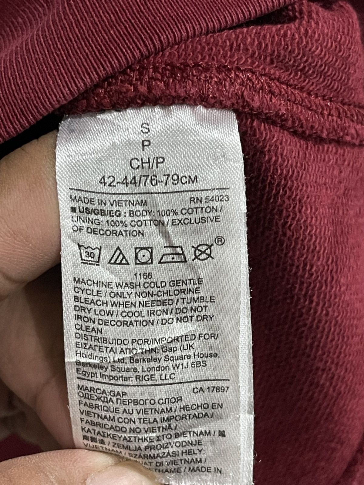 Gap Vintage Gap Sweatshirt Hoodie Size US M / EU 48-50 / 2 - 11 Thumbnail