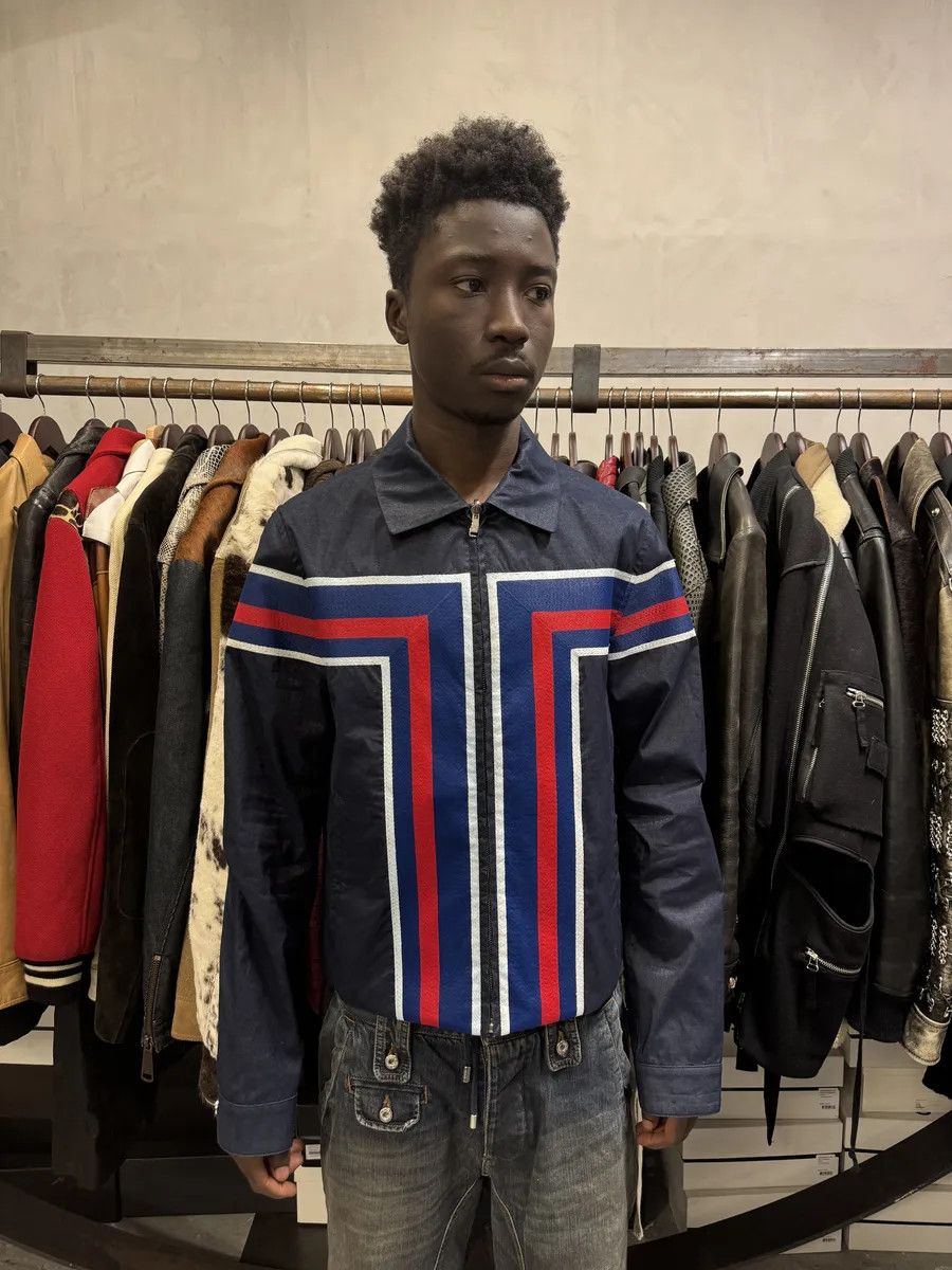 Louis Vuitton SS2016 Louis Vuitton Navy Premium Coach Jacket by Kim Jones Size US S / EU 44-46 / 1 - 4 Thumbnail