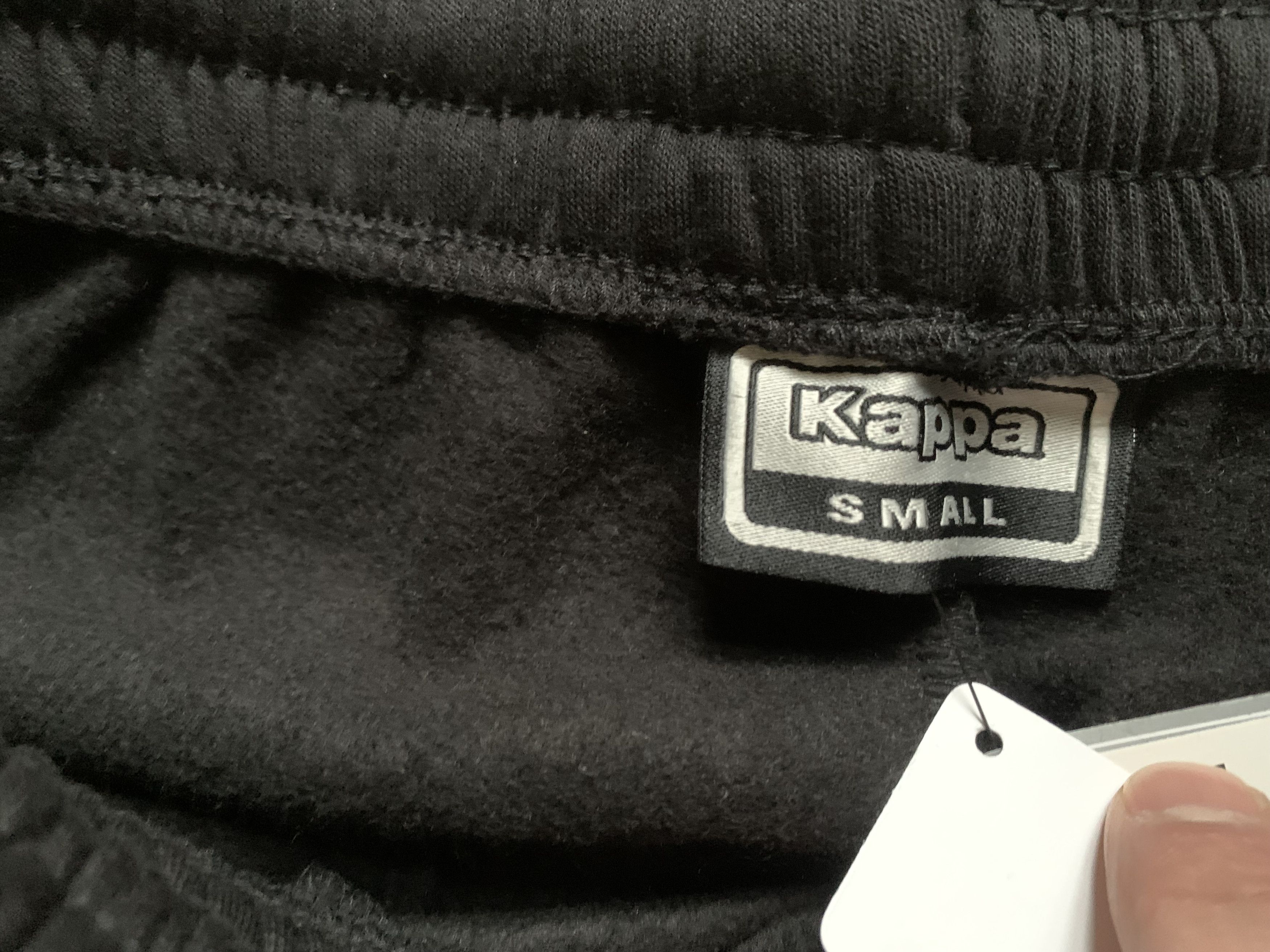 Kappa Kappa Warm Cotton Black Sweatpants Pants Size US 30 / EU 46 - 6 Thumbnail