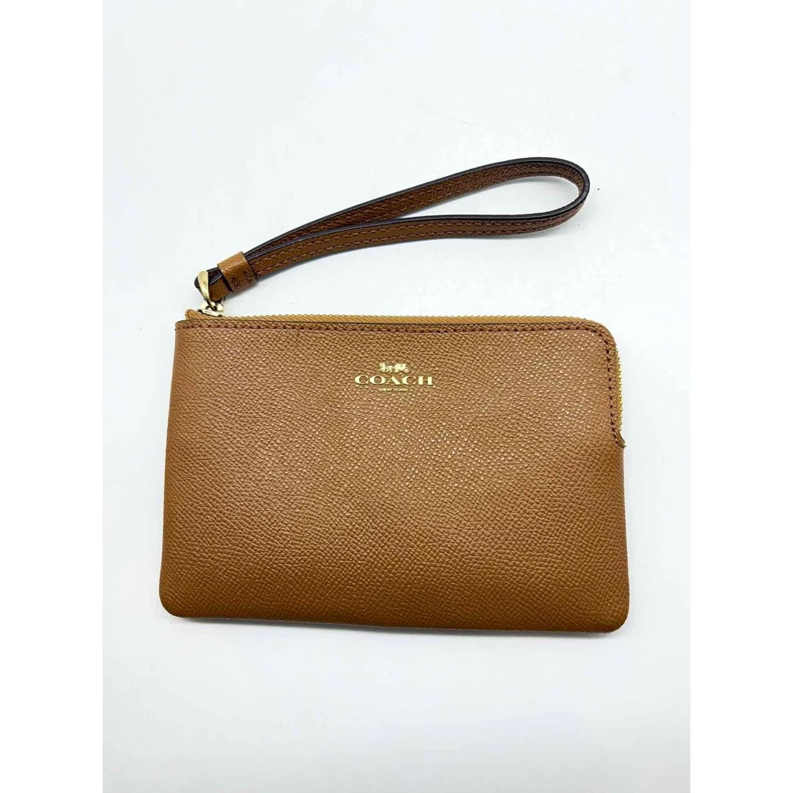 Coach Pre-Owned Coach Tan Wristlet Size ONE SIZE - 2 Thumbnail