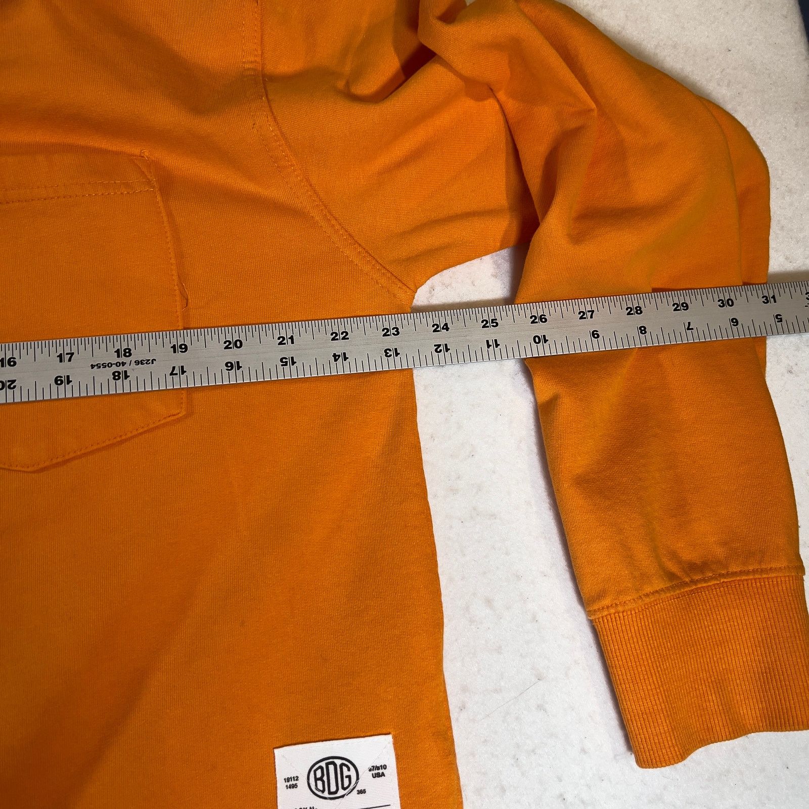 Raffi BDG Urban Outfitter 1/4 Zip Polo Men's S Long Sleeve Fleece Size US S / EU 44-46 / 1 - 9 Thumbnail