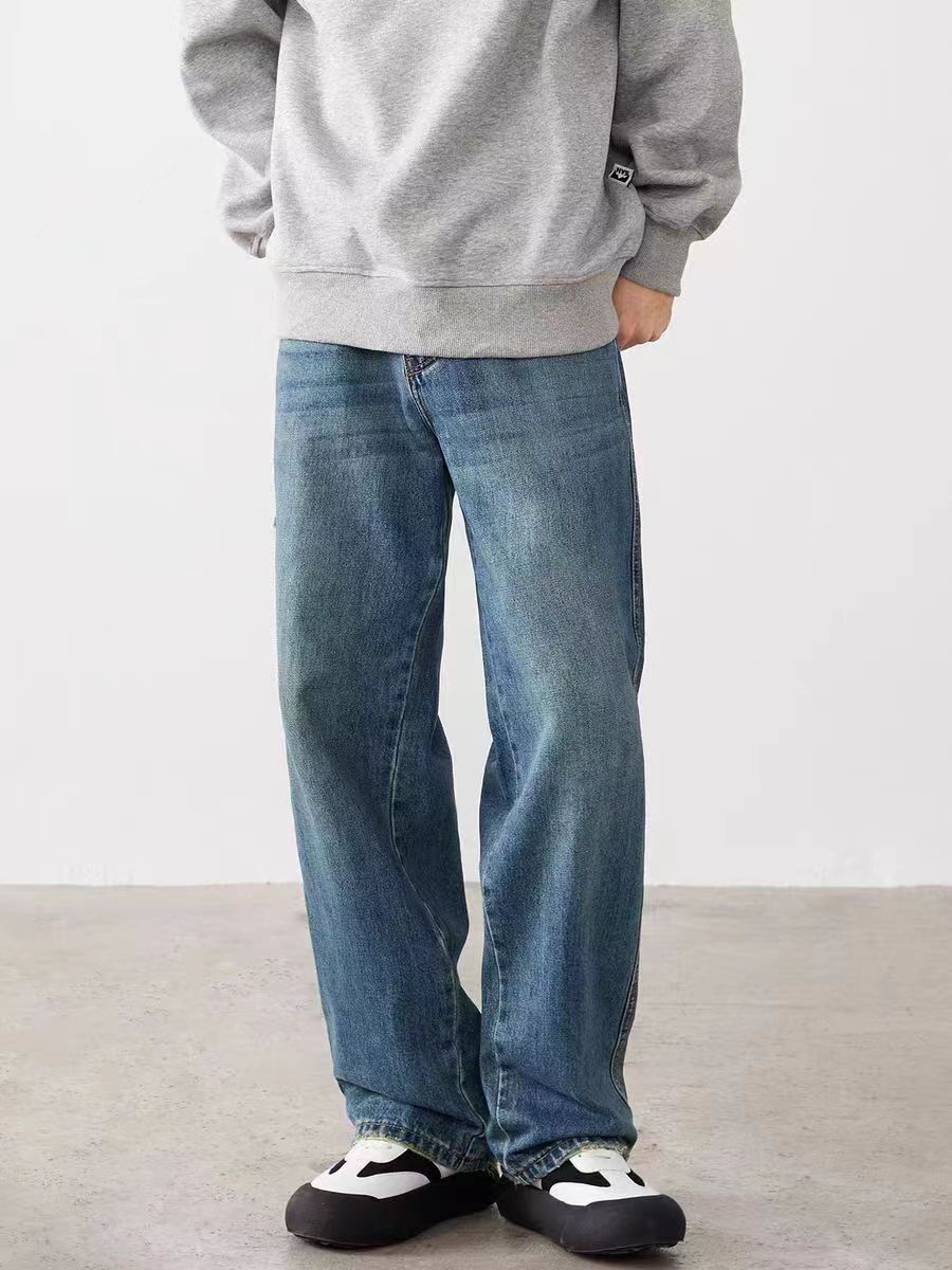 Japanese Brand × Vintage Vintage Washed and Aged Simple Loose Jeans Y2K Size US 34 / EU 50 - 4 Thumbnail