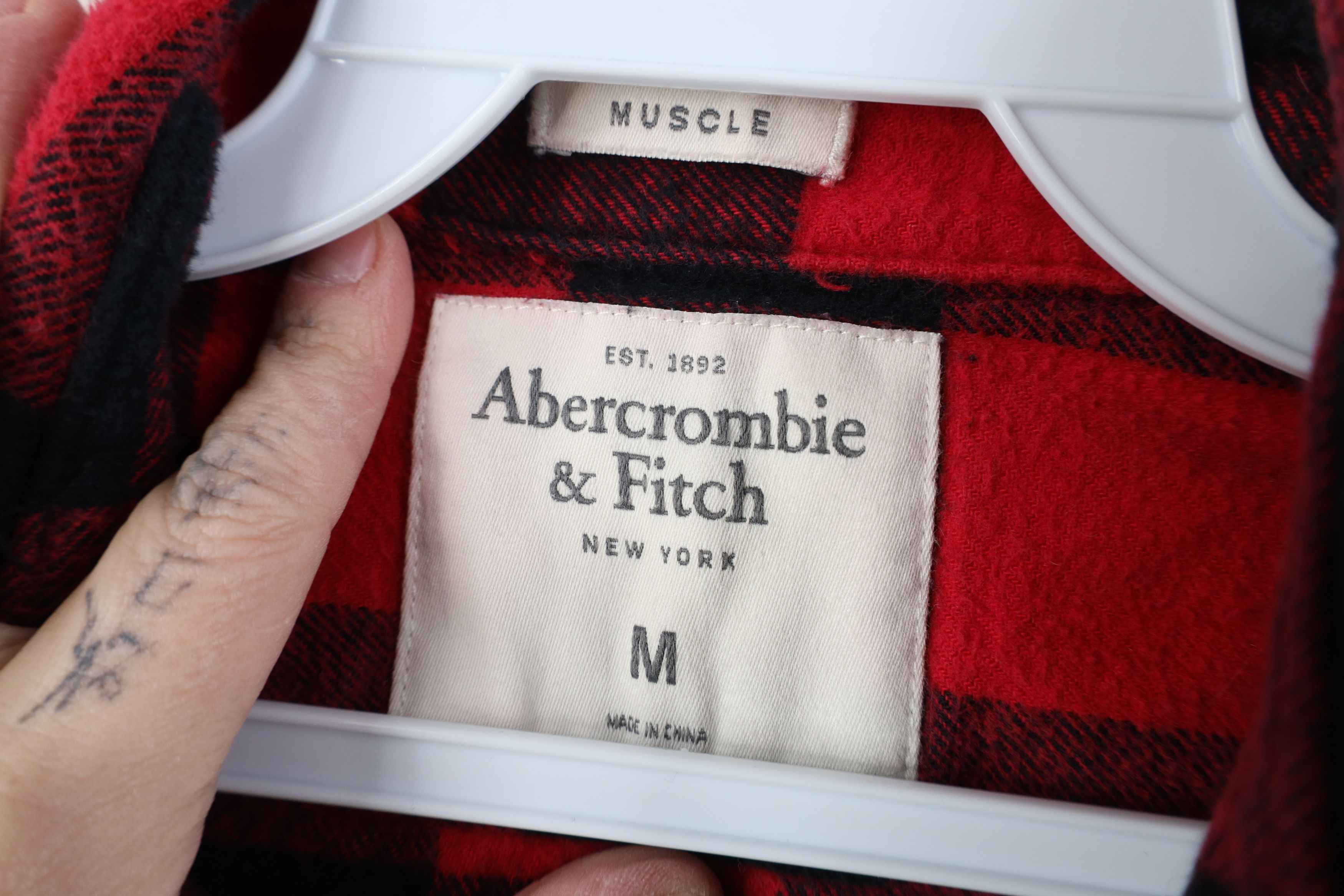 Abercrombie & Fitch Vintage 90s Y2K Abercrombie & Fitch Flannel Button Shirt Size US M / EU 48-50 / 2 - 9 Thumbnail