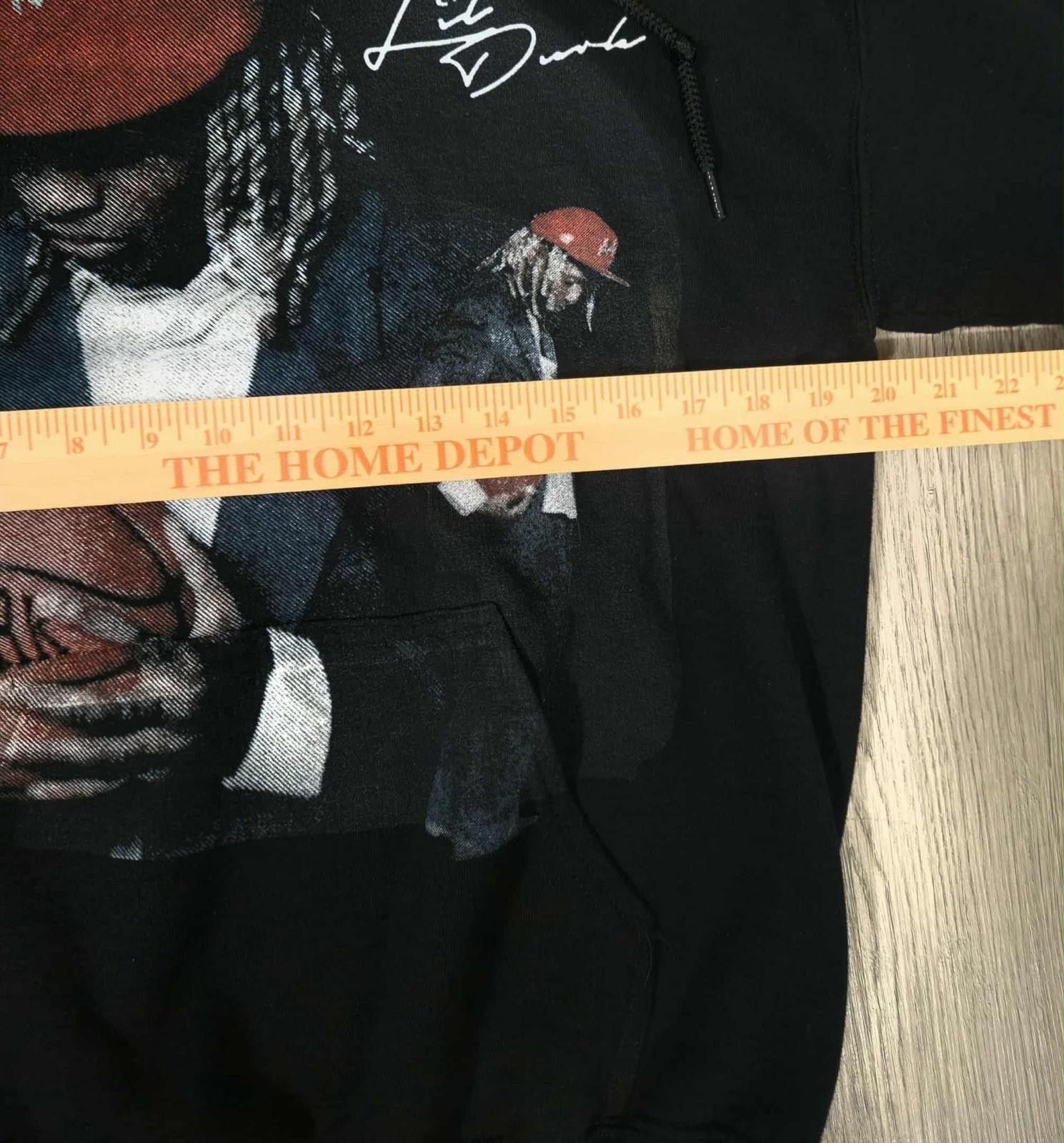 The Unbranded Brand Lil Durk OTF Basketball Hoodie Black Medium #6 Size US M / EU 48-50 / 2 - 3 Thumbnail