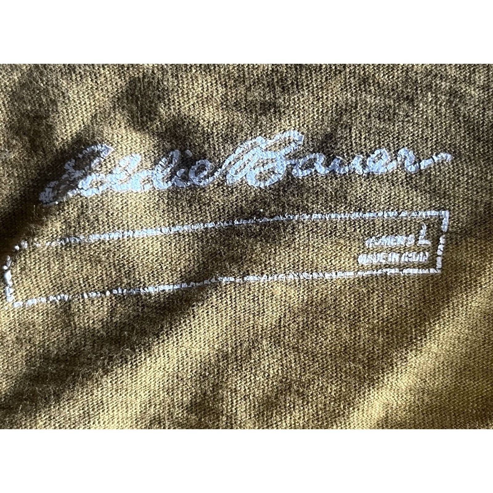 Eddie Bauer Eddie Bauer Blouse Womens Open Front Cap Sleeve Lightweight Gold V-Neck L-Size Size L / US 10 / IT 46 - 6 Thumbnail