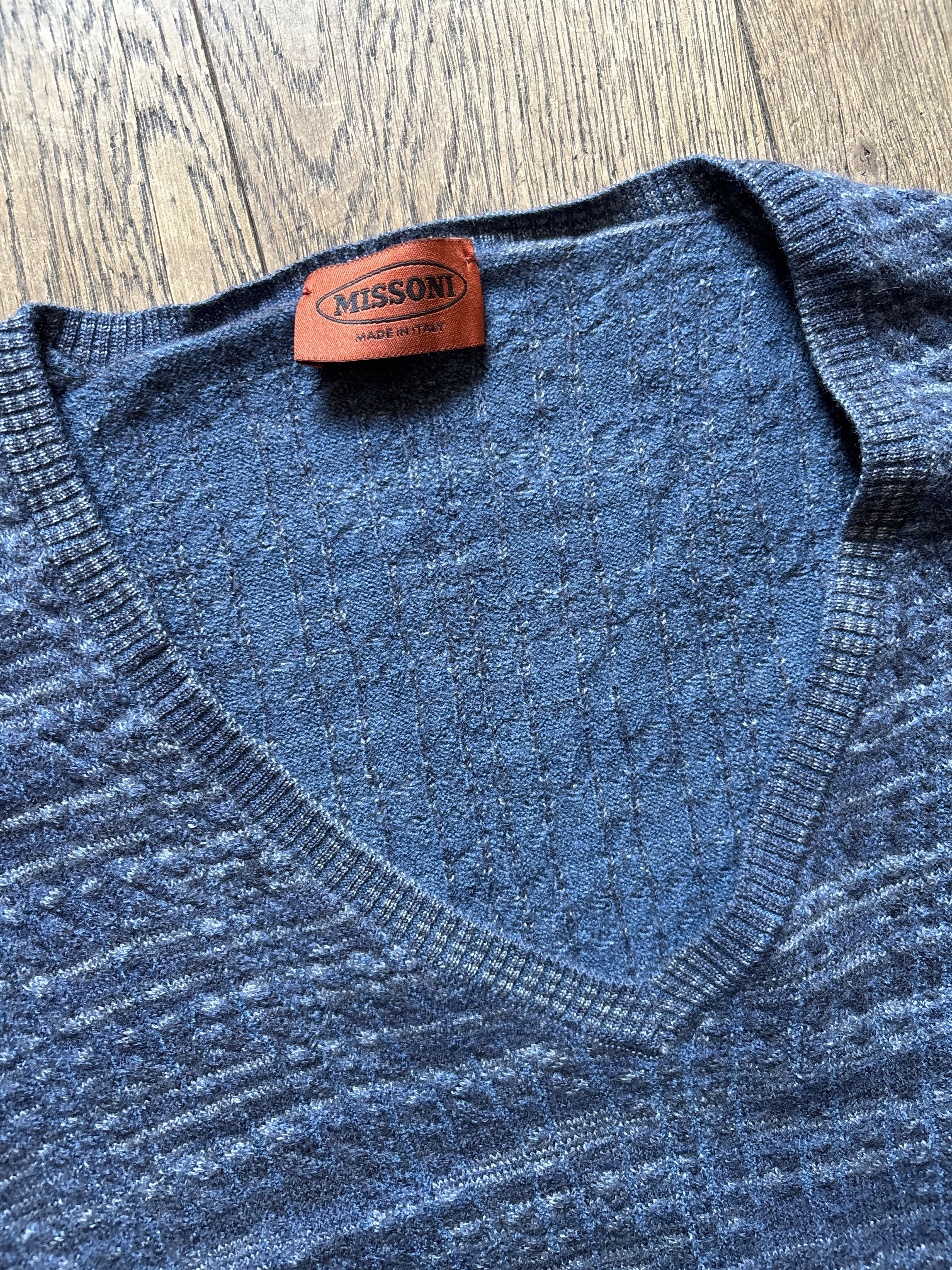 Missoni Missoni Vintage Knit Sweater Size US M / EU 48-50 / 2 - 2 Thumbnail