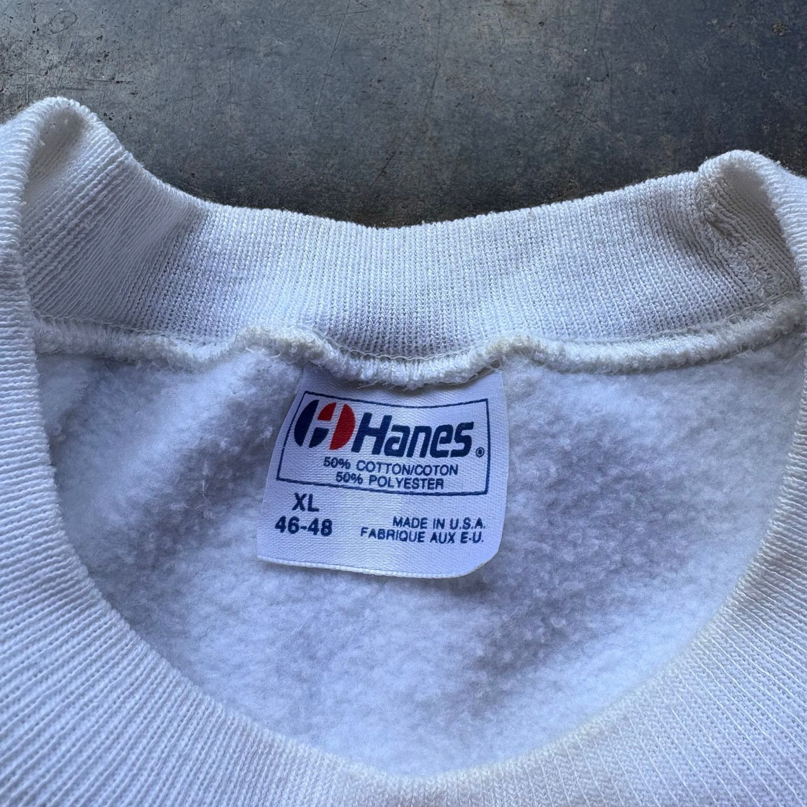 Hanes Vintage 90s Desert Storm Sweatshirt Size US XL / EU 56 / 4 - 3 Thumbnail