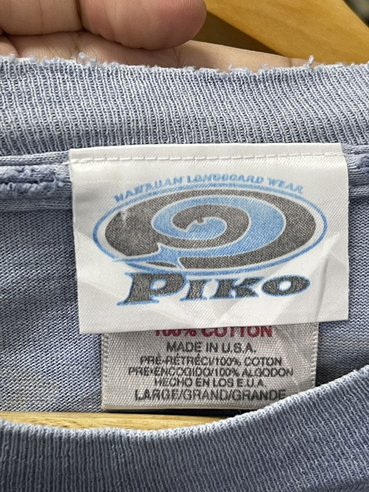 Vintage Vintage 90’s Piko T-shirt Size US L / EU 52-54 / 3 - 13 Thumbnail