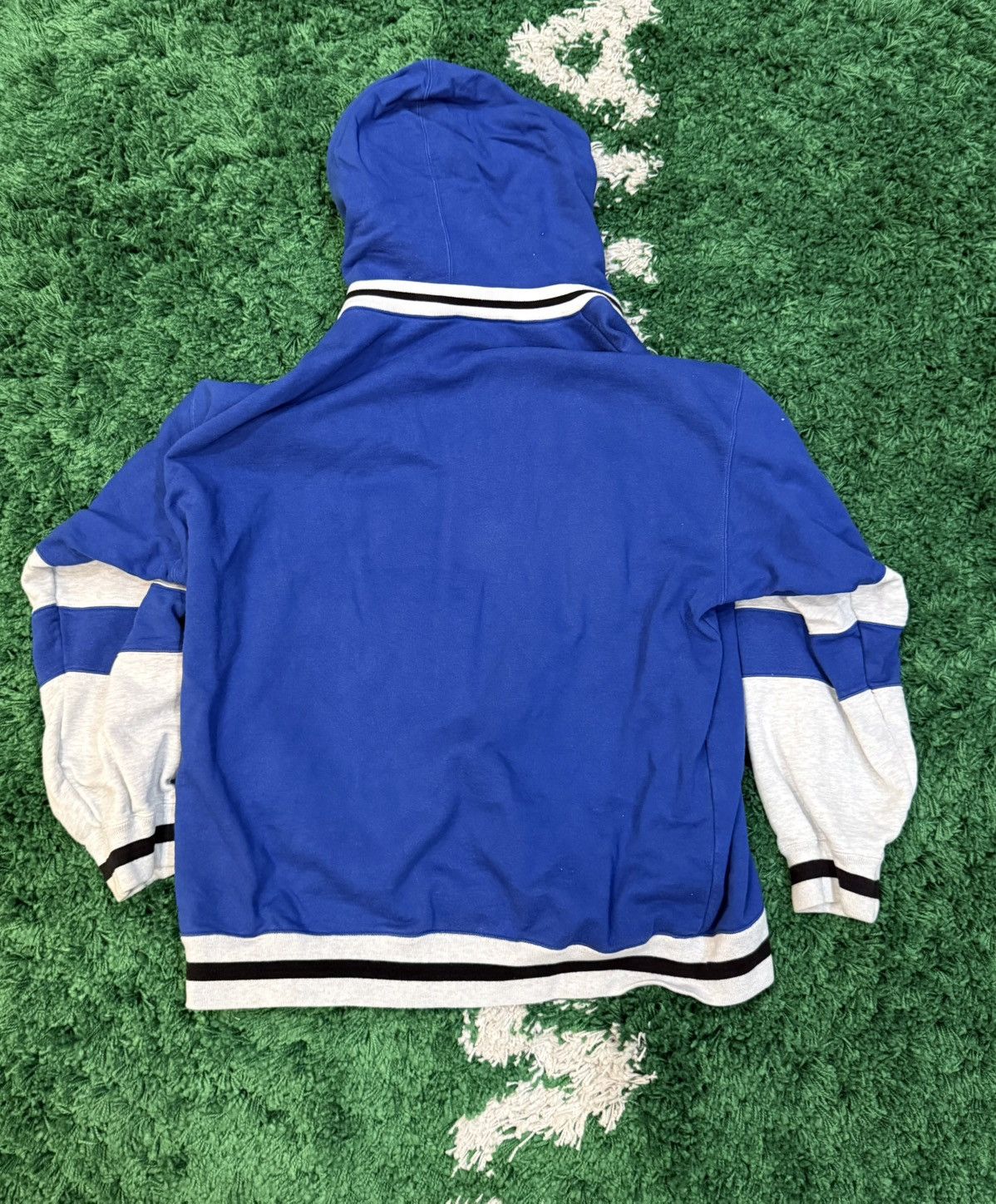 Supreme Supreme Varsity Stripe Hoodie Size US XL / EU 56 / 4 - 2 Thumbnail