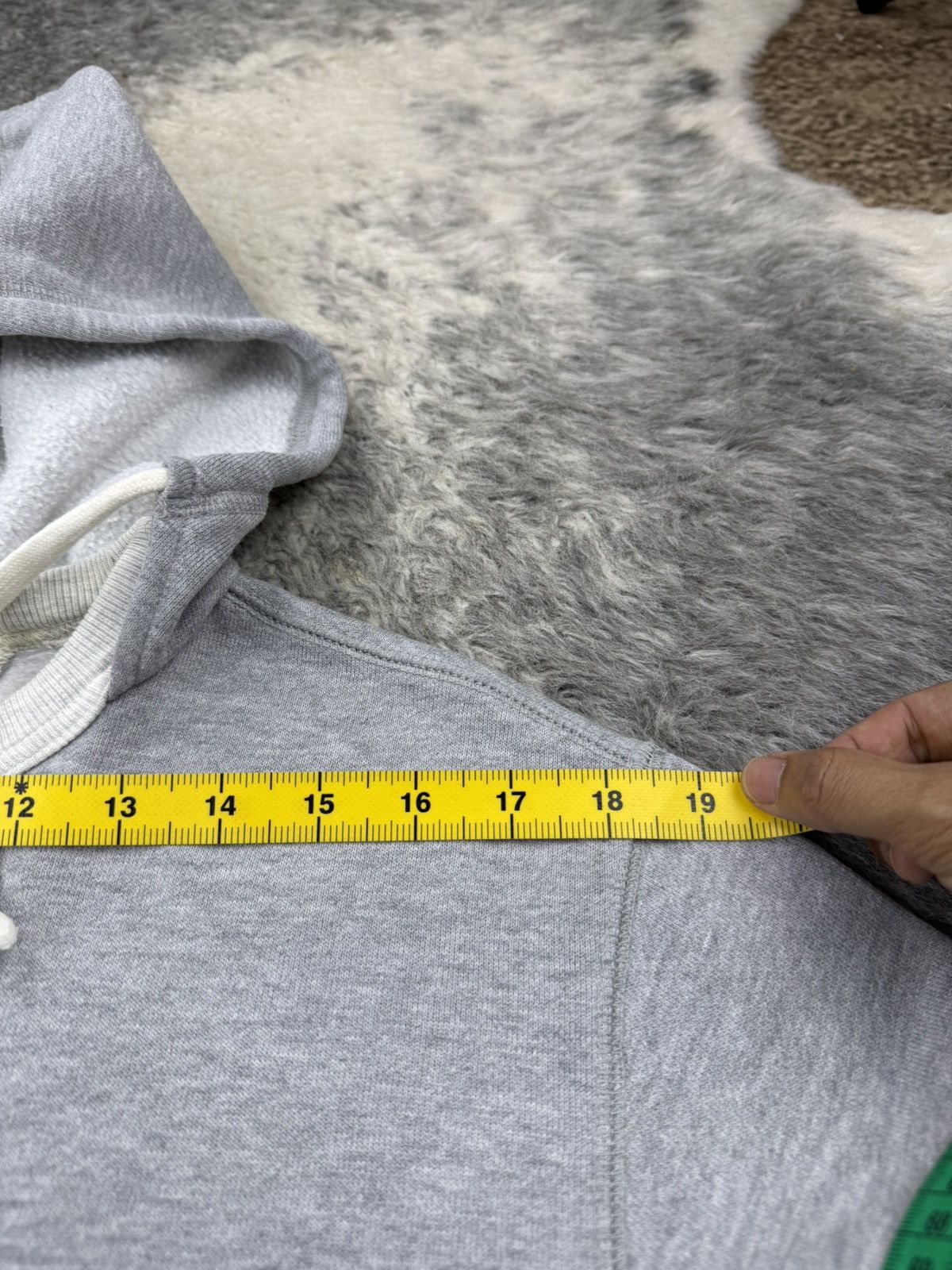 Champion 1950s Champion Running Man Tag Two Tone Afterhood Hoodie Size US M / EU 48-50 / 2 - 19 Thumbnail