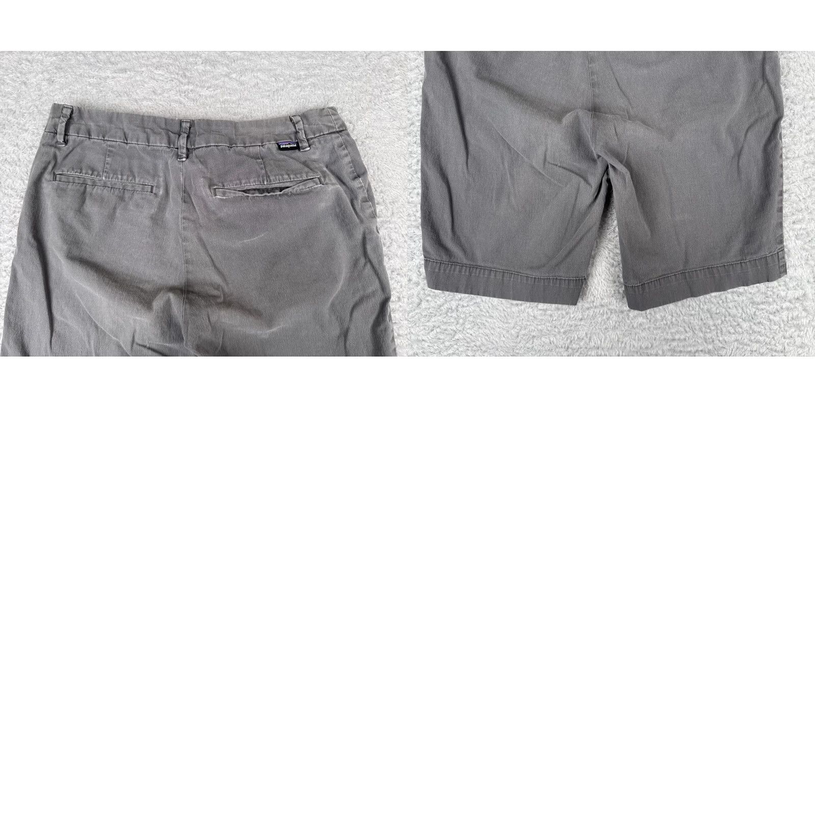 Patagonia Patagonia Shorts Womens 4 Gray Stretch All-Wear Shorts 10" Cotton Blend 27x9 Size 27" / US 4 / IT 40 - 10 Thumbnail