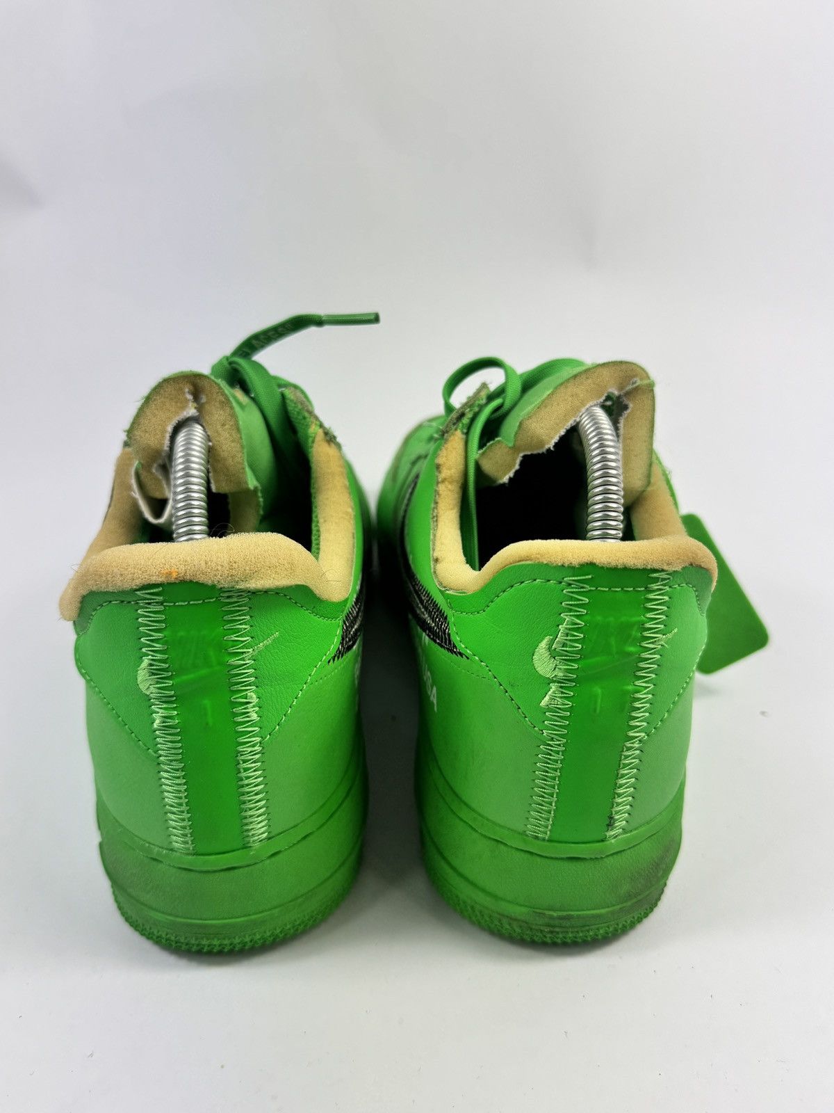 Nike AIR FORCE 1 x OFF-WHITE BROOKLYN Size US 9.5 / EU 42-43 - 3 Thumbnail