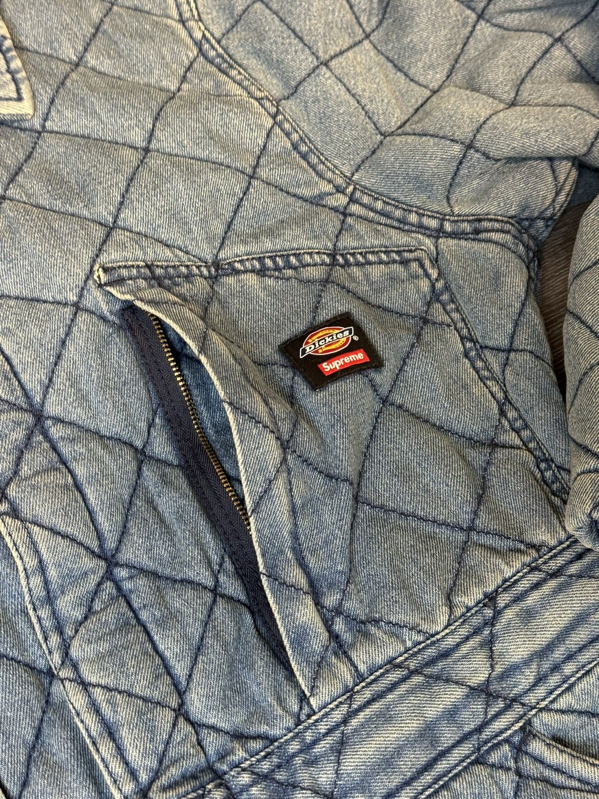 Dickies × Supreme Supreme x Dickies Quilted Denim Coveralls Size US S / EU 44-46 / 1 - 9 Thumbnail