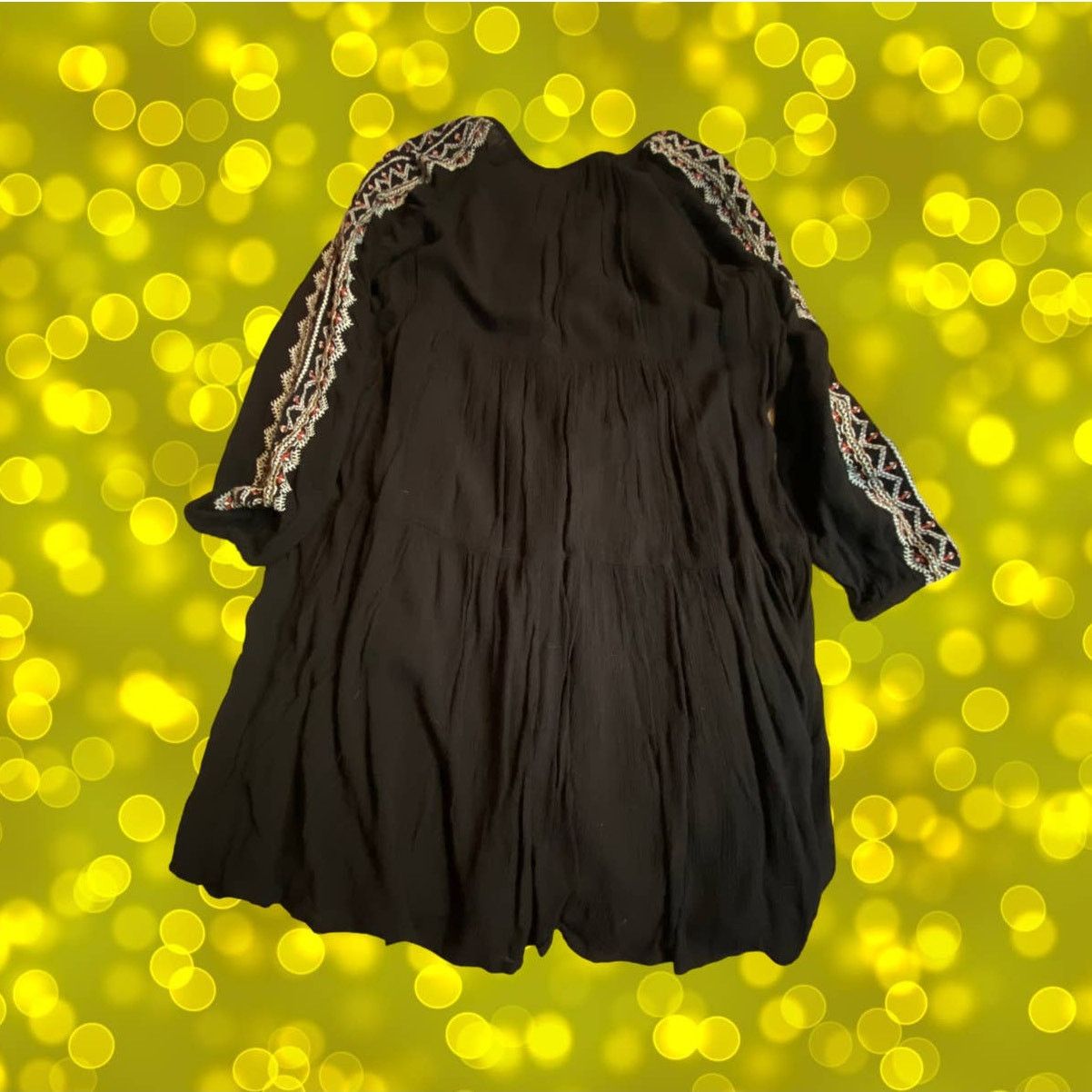 Old Navy Old Navy NWT Rayon Shirt Boho Embroidered Dress Size S Size S / US 4 / IT 40 - 2 Thumbnail