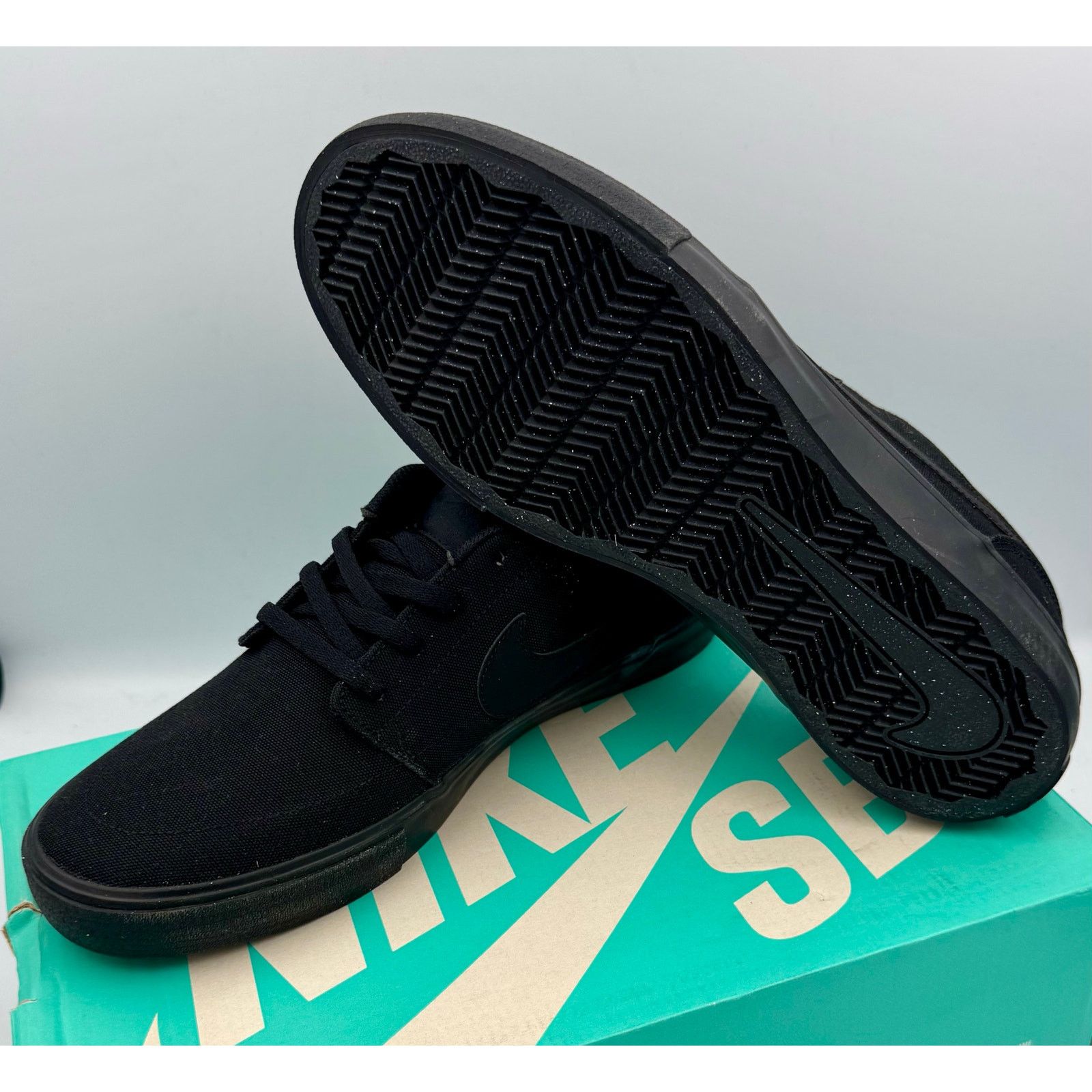 Nike Nike SB Portmore II Size 10 Black Canvas 880268-001 Size US 12 / EU 45 - 6 Thumbnail