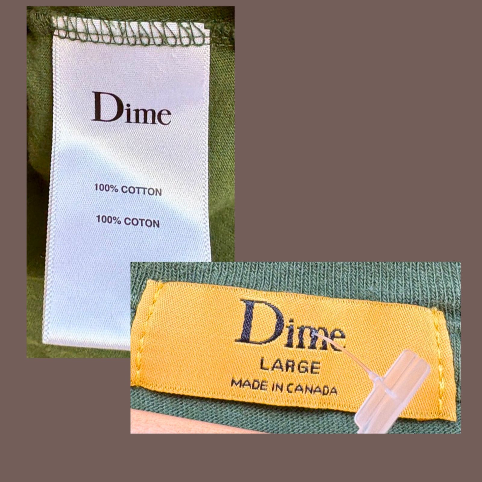 Dime Dime MTL Alien Tee | Green Cotton | Sci‑Fi Skate Energy Size US L / EU 52-54 / 3 - 4 Thumbnail