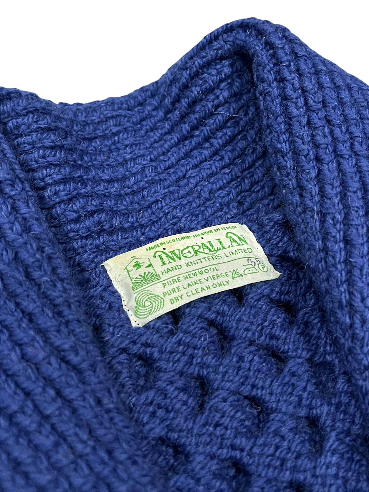 Inverallan Inverallan 6A Shawl Collar Cardigan Jacket Sweater Size US S / EU 44-46 / 1 - 6 Thumbnail
