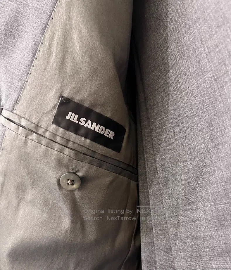 Jil Sander Jil Sander size 48 Men's grey suit suit Size 48S - 7 Thumbnail