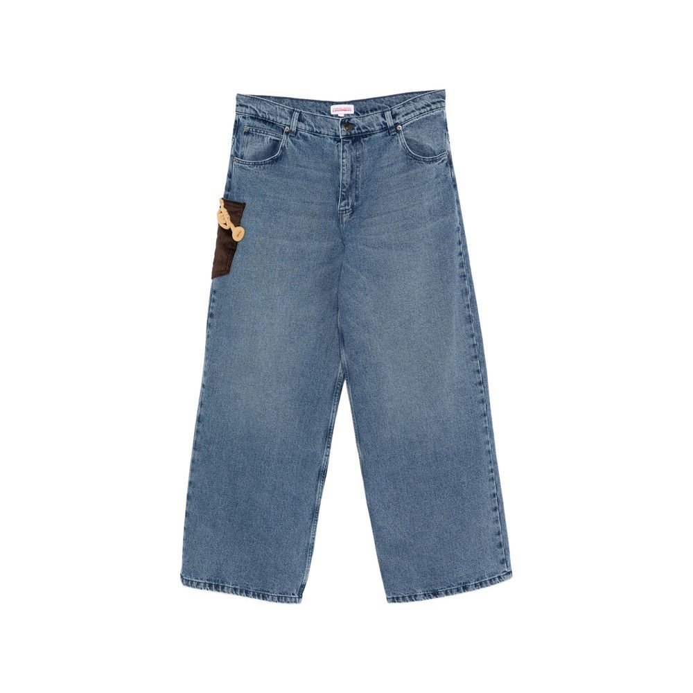 Charles Jeffrey LOVERBOY Charles Jeffrey Loverboy BLUE Denim - Loose-Fit Jeans Size US 32 / EU 48 - 1 Thumbnail