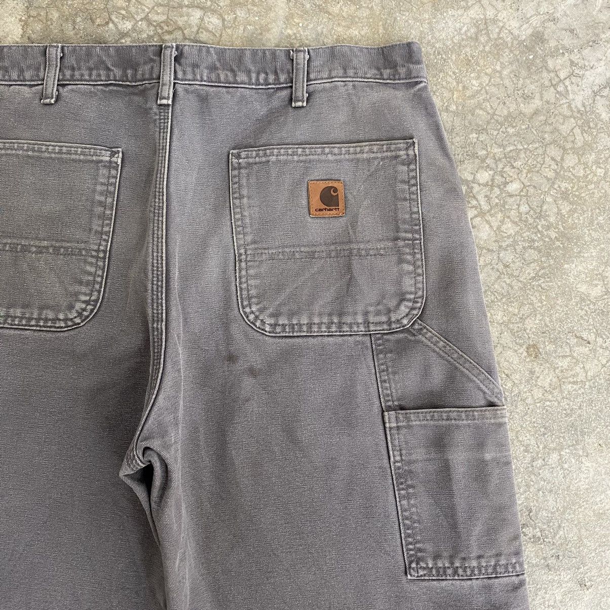 Carhartt Vintage Carhartt Blanket Lined Gravel Grey Carpenter Pants Size US 34 / EU 50 - 19 Thumbnail