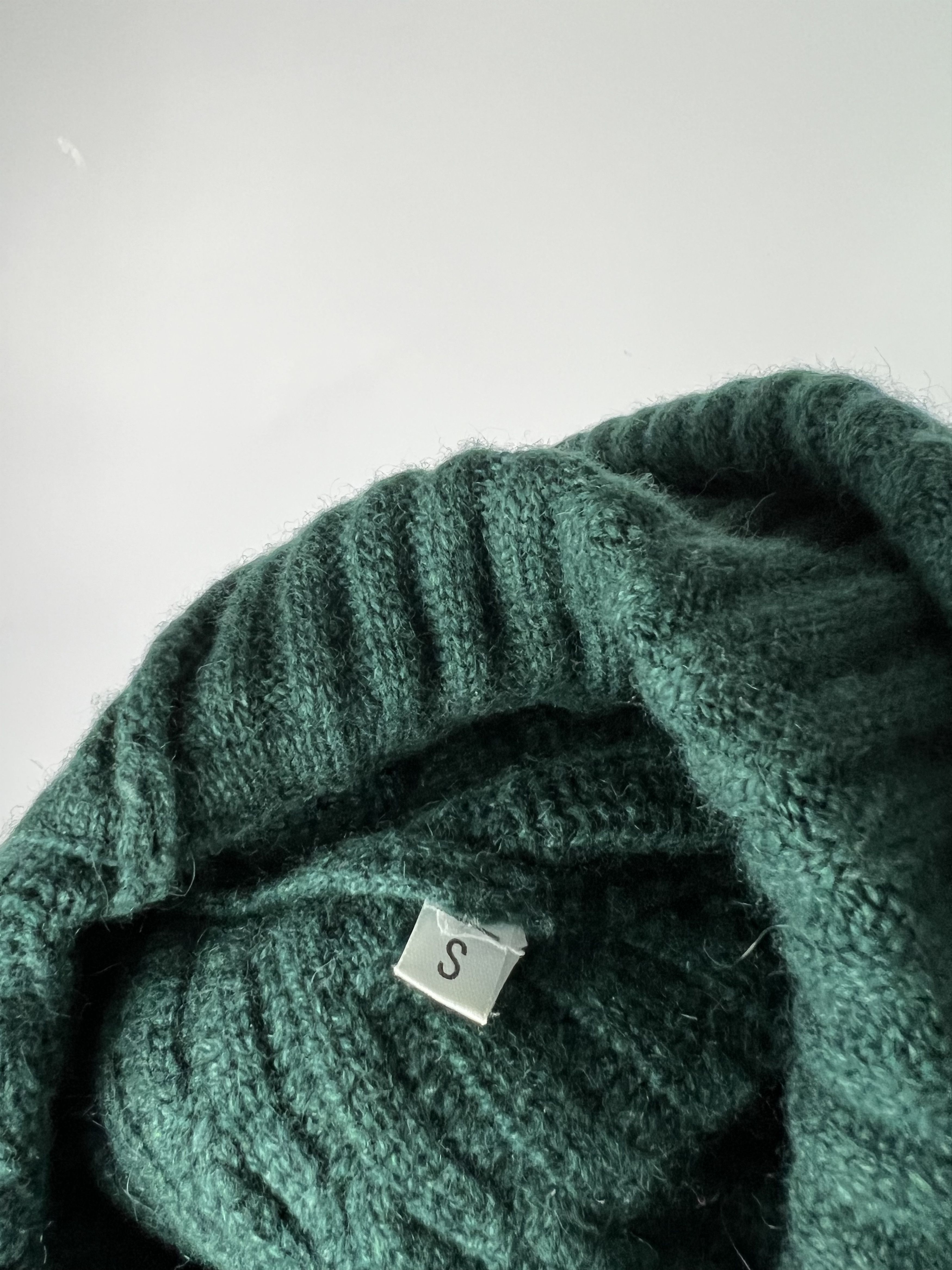 Other Le Tricot Longhin Perugia Turtleneck Ribbed Sweater Knitted Size S / US 4 / IT 40 - 6 Thumbnail