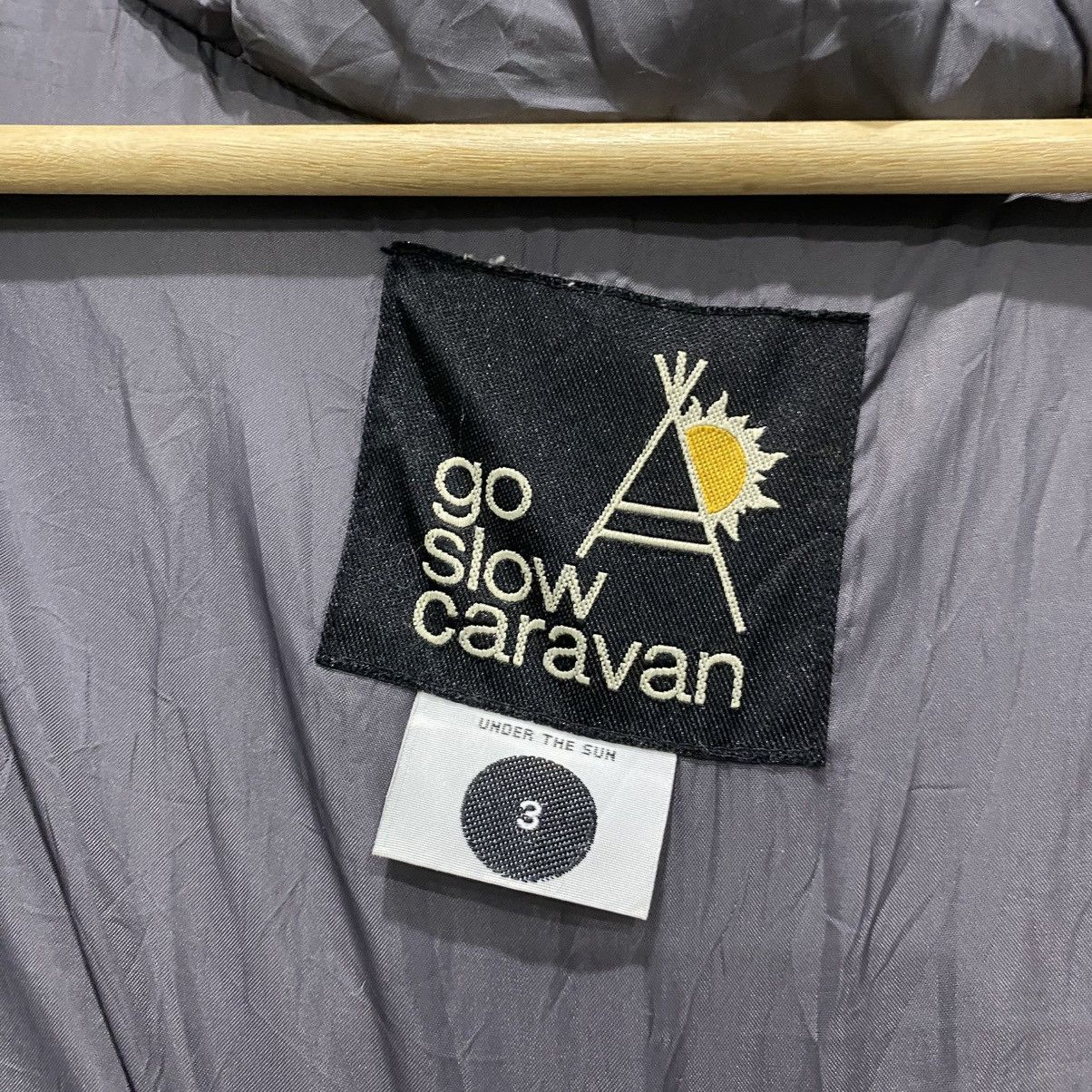 go slow caravan Go Slow Caravan Japan Gorpcore Corduroy Hooded Puffer Jacket Size US L / EU 52-54 / 3 - 13 Thumbnail