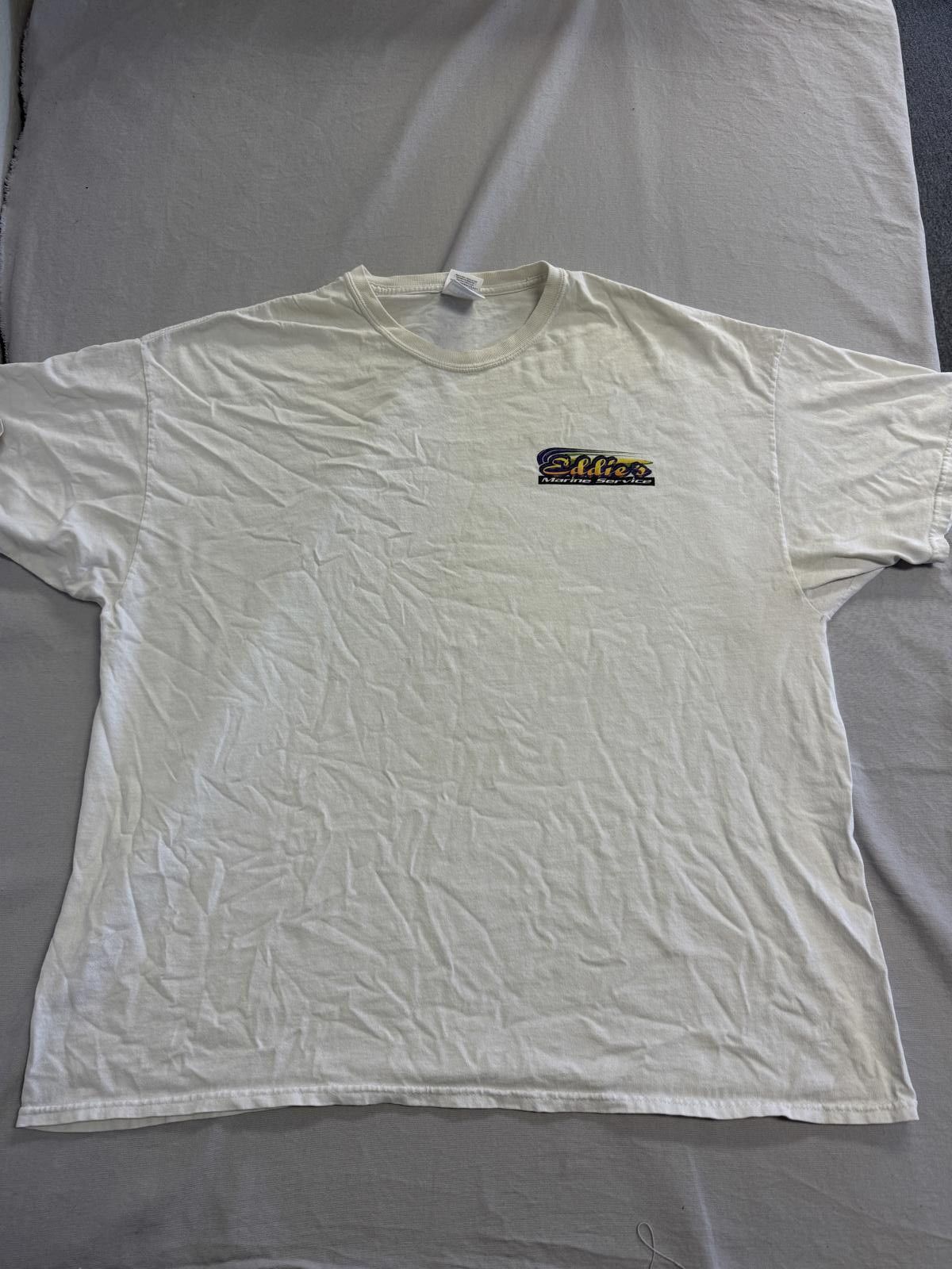 Gildan Speedboat T-shirt Lake Havasu Eddie's Marine Service 2XL Size US XXL / EU 58 / 5 - 2 Thumbnail